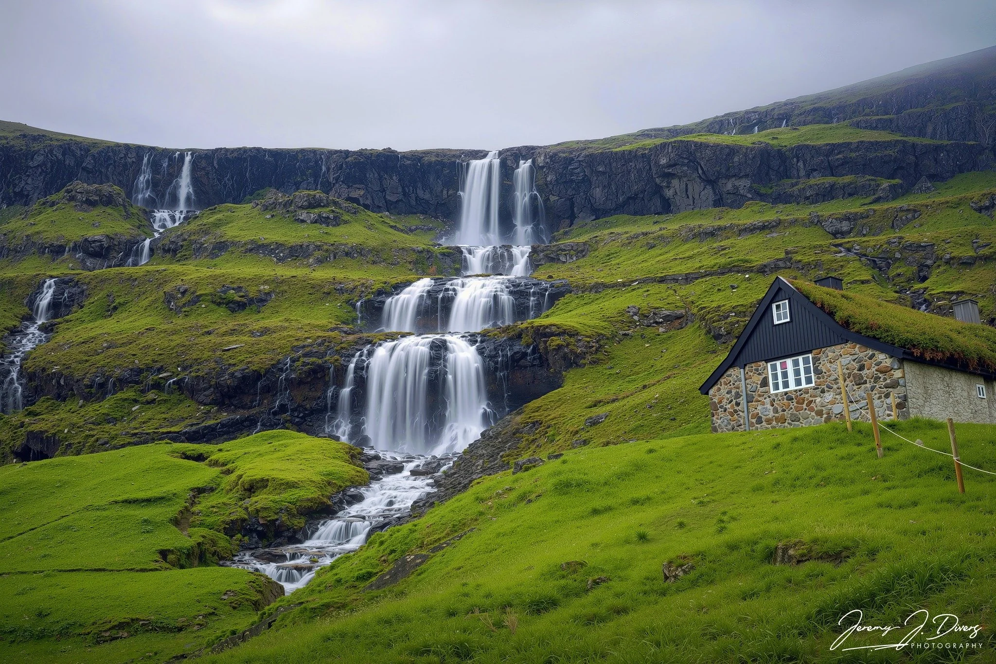 “Cascade Cottage” Streymoy Island, Faroe Islands