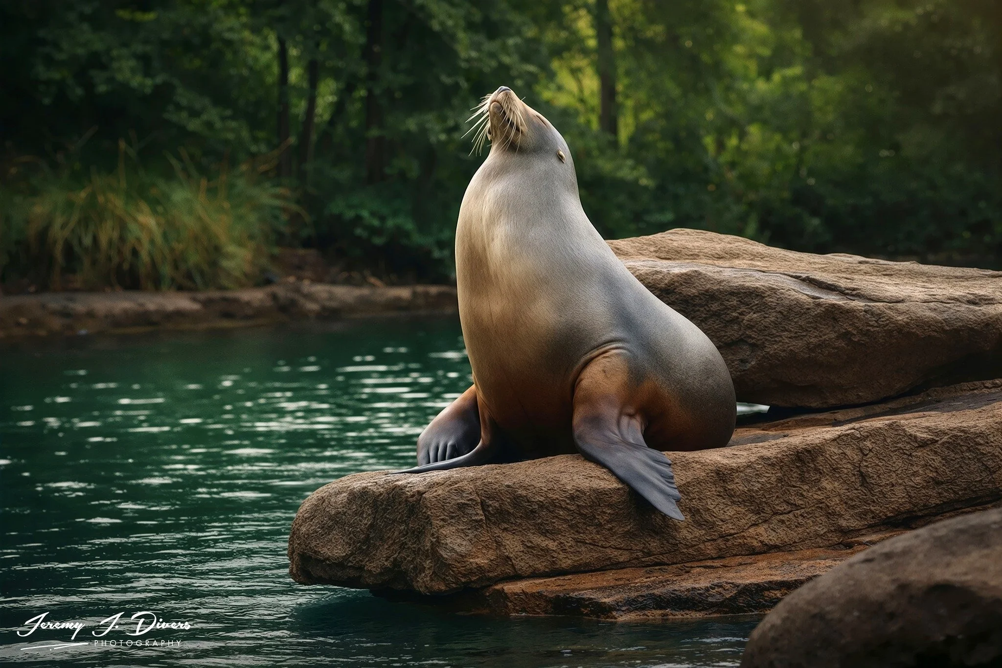 "The Sea Lion King" Sea World, San Diego, California