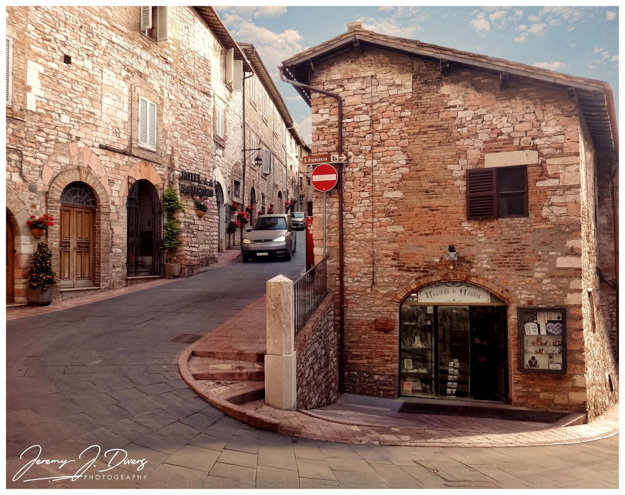 "Ricordi di Assisi" (Memories of Assisi) Assisi, Italy