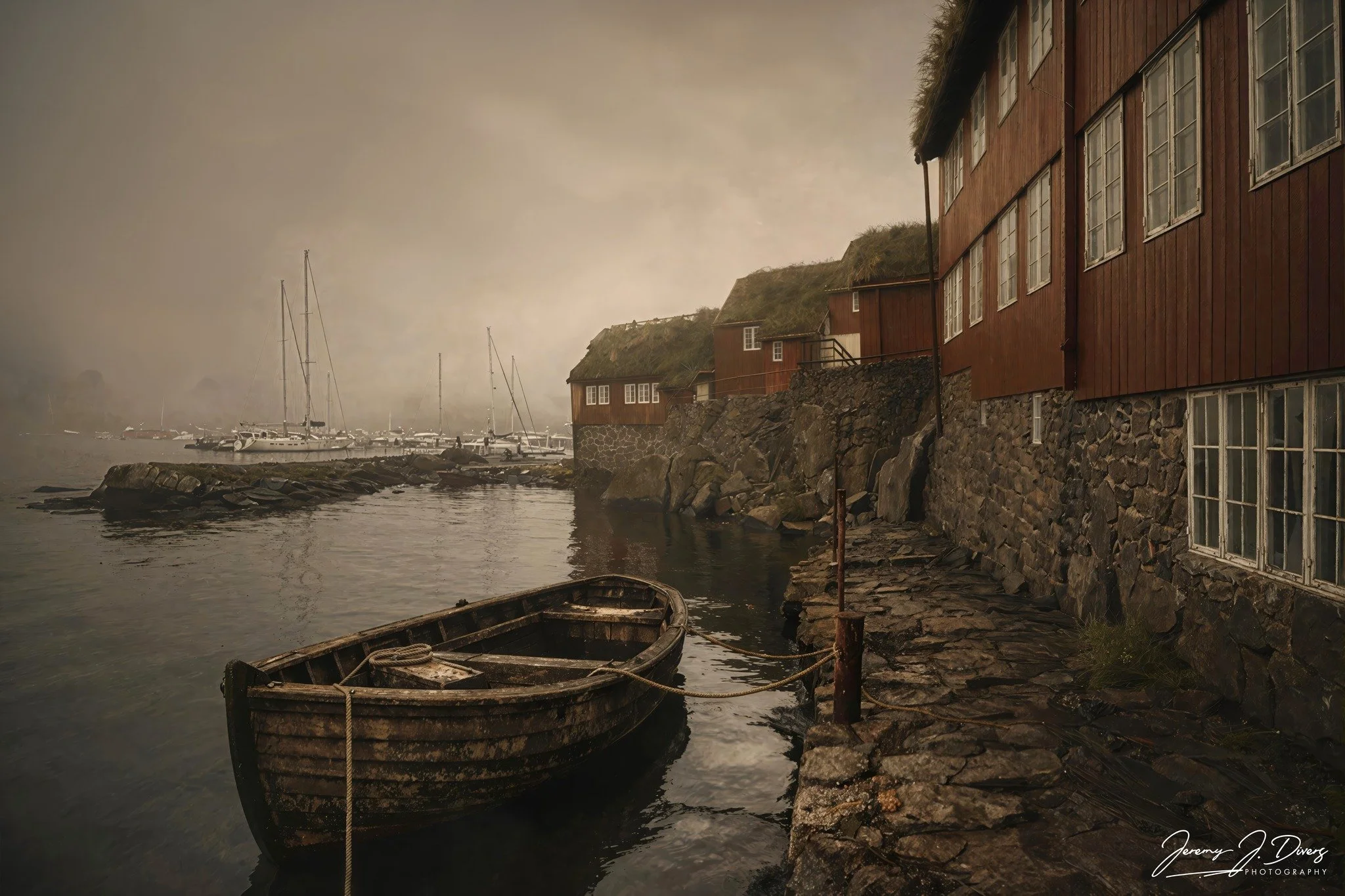 "Harbor of Forgotten Hours" Streymoy Island, Faroe Islands