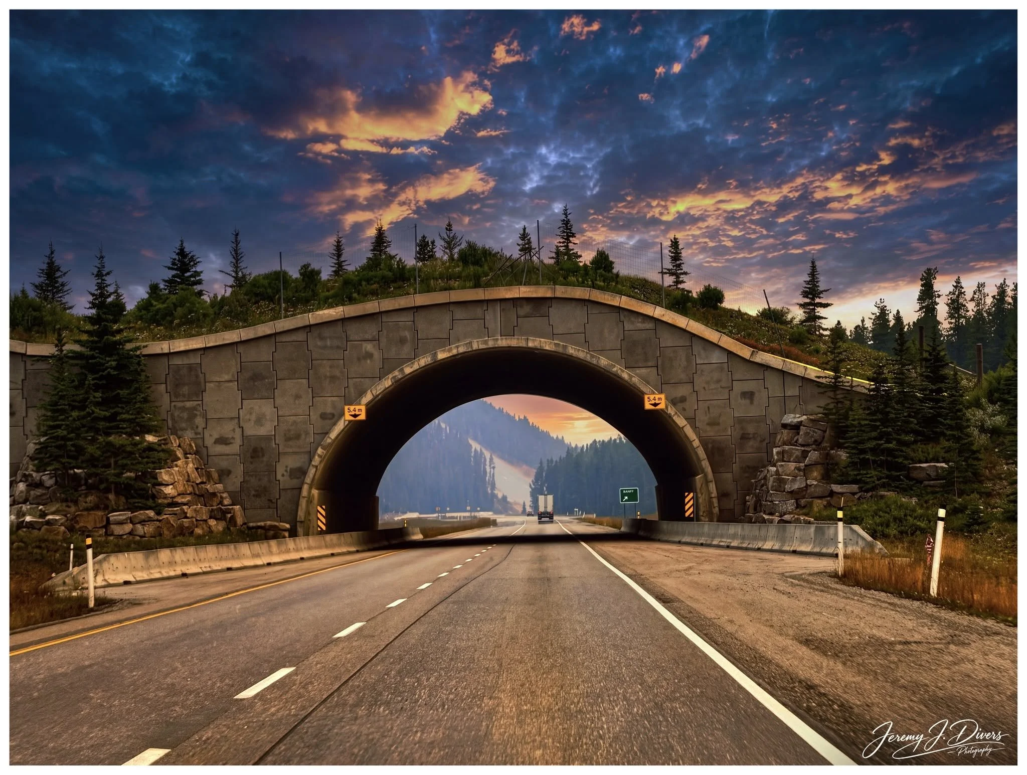 "Road Into the Wild" Banff National Park, Alberta, Canada