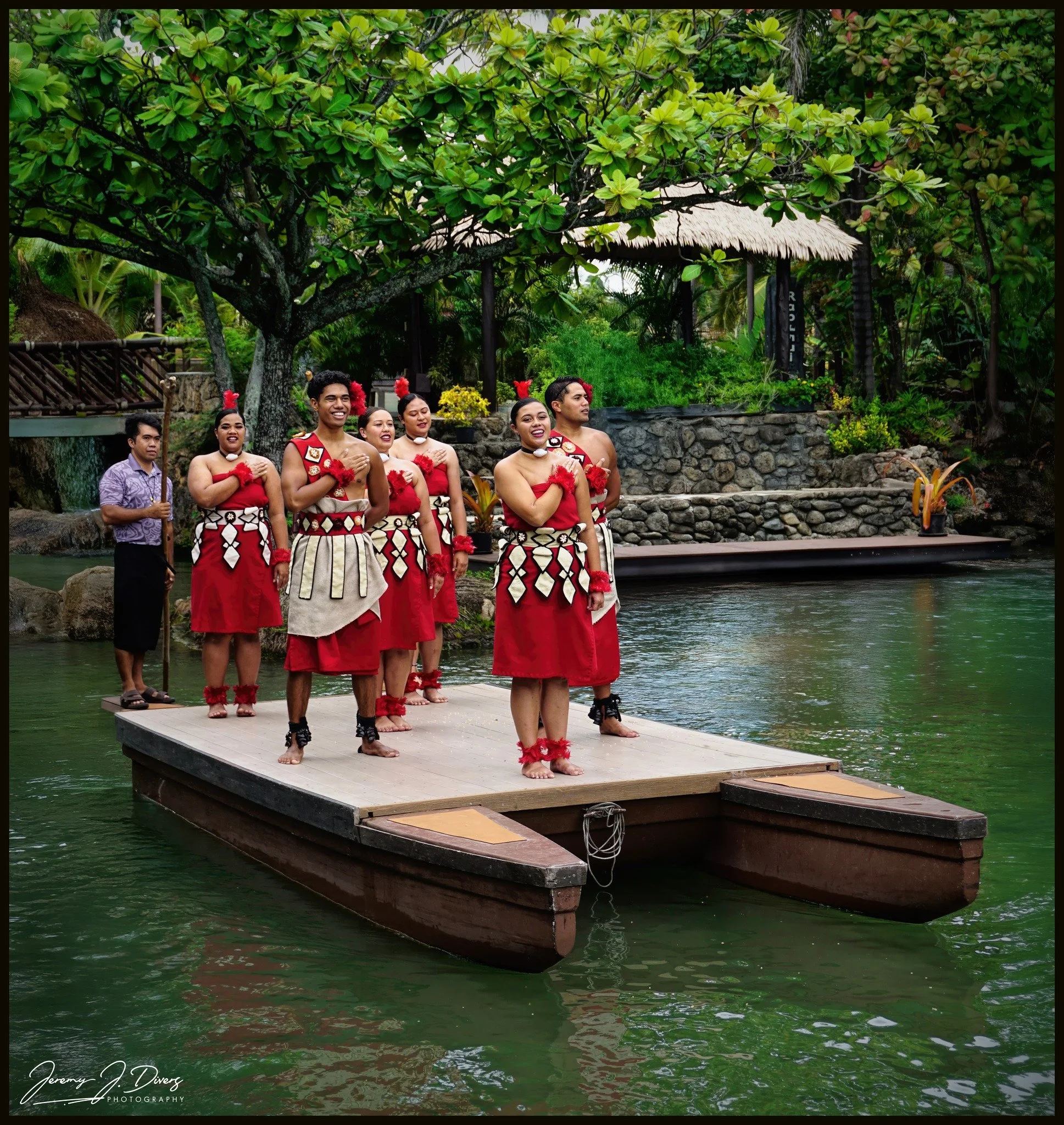 "The Heart of Polynesia" Polynesian Cultural Center, Laie, Oahu, Hawaii