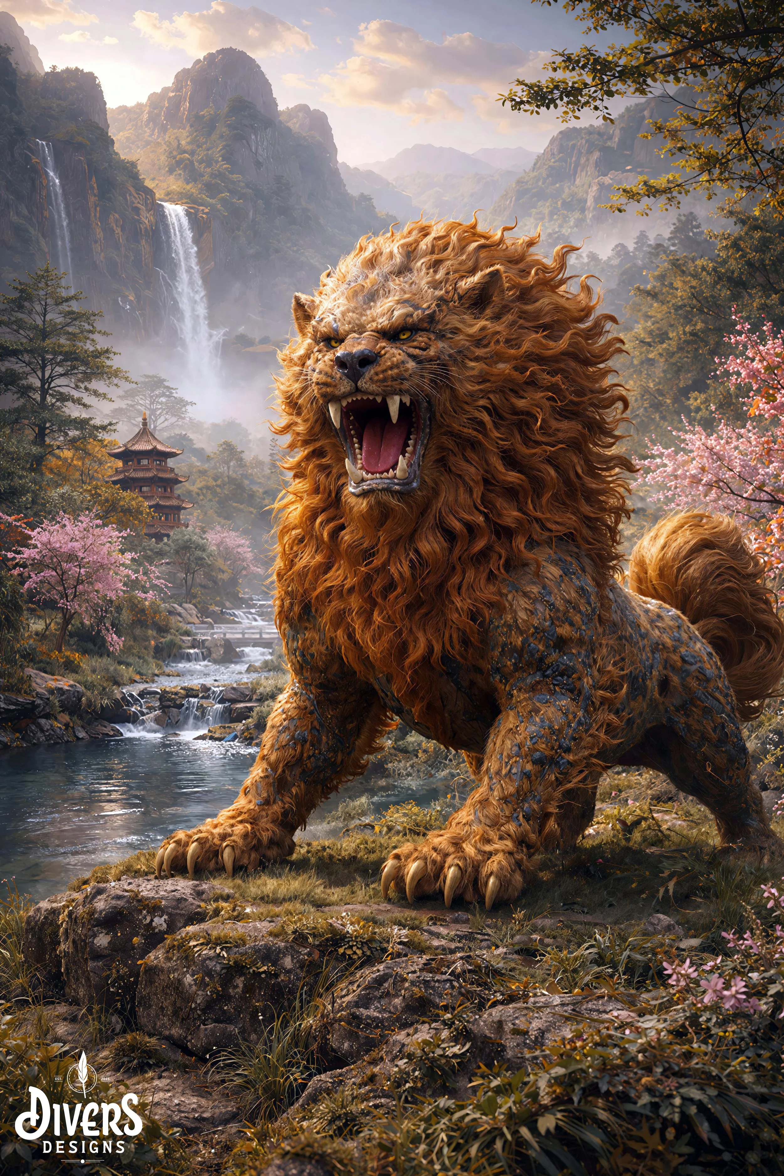 "Shishi" (Chinese Mythology Series)