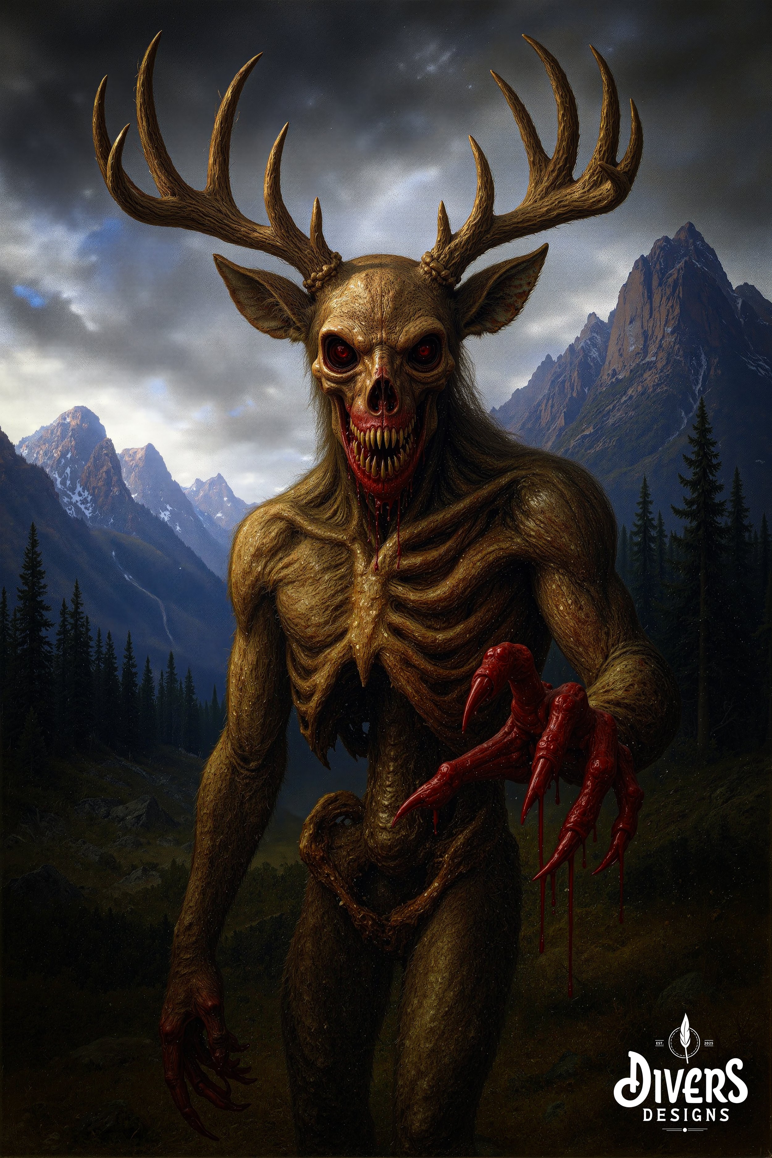 "Grimglutt the Wendigo"