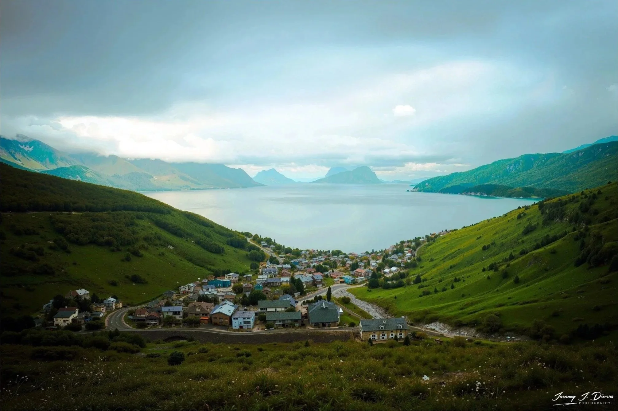 "Overlooking Kvívík Village" Streymoy, Faroe Islands