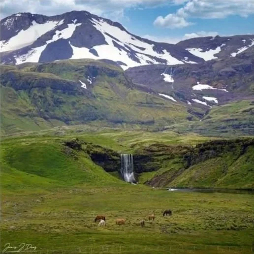 "Pure, Iconic, Iceland" (Glaciers, Waterfalls, and Horses) Grundarfjörður, Iceland