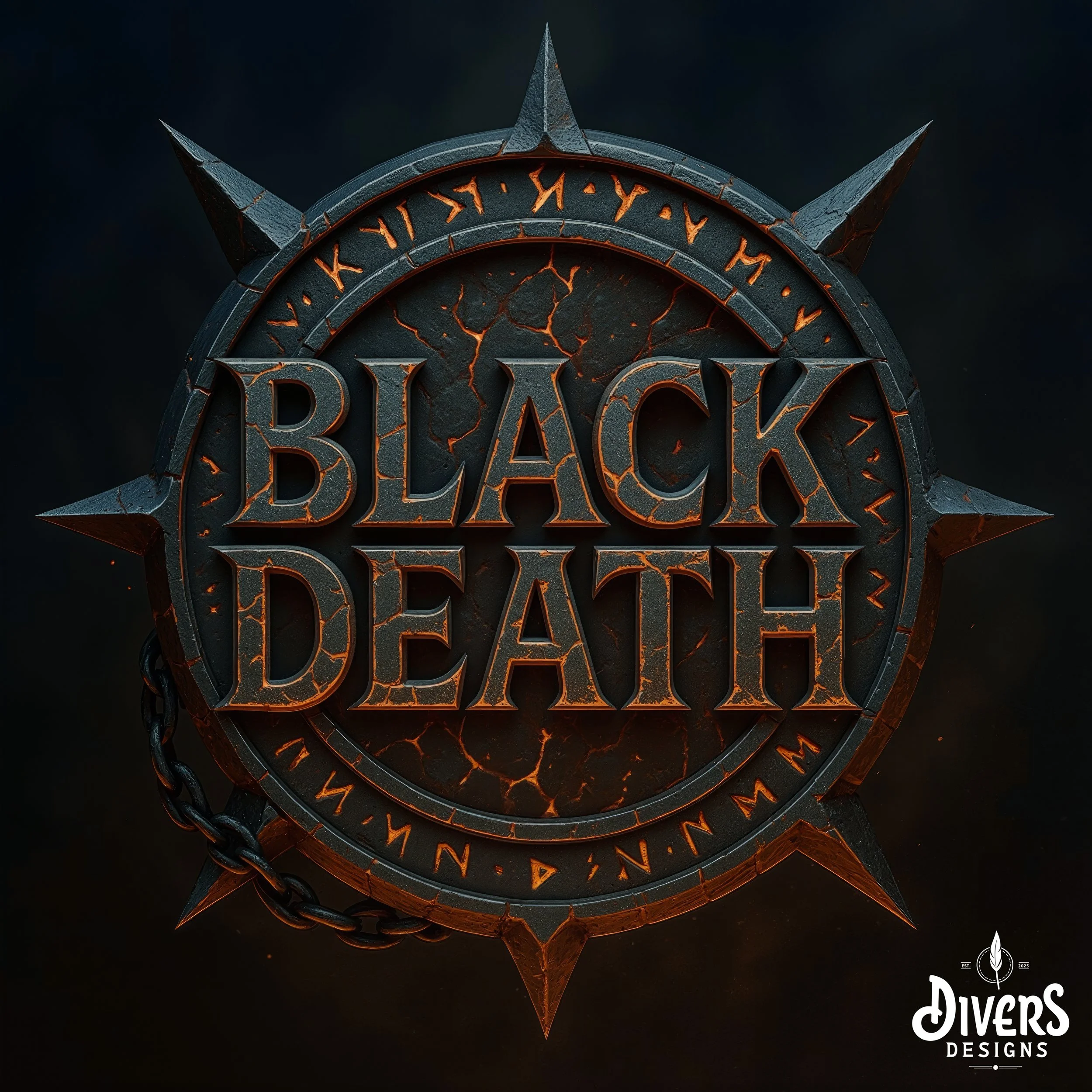 "Black Death Logo"
