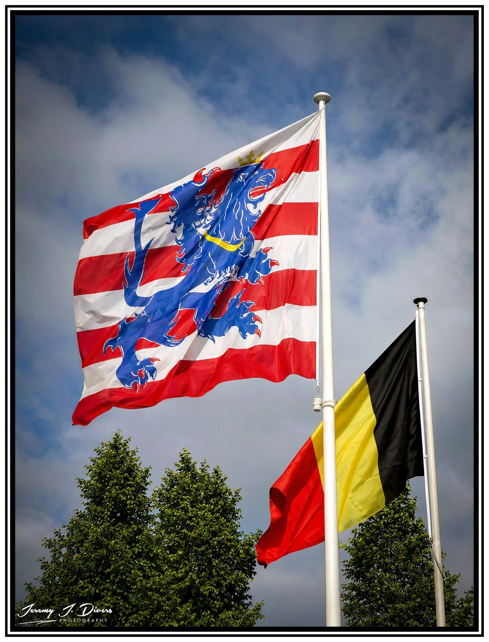 "The Flag of Bruges" Bruges, Belgium