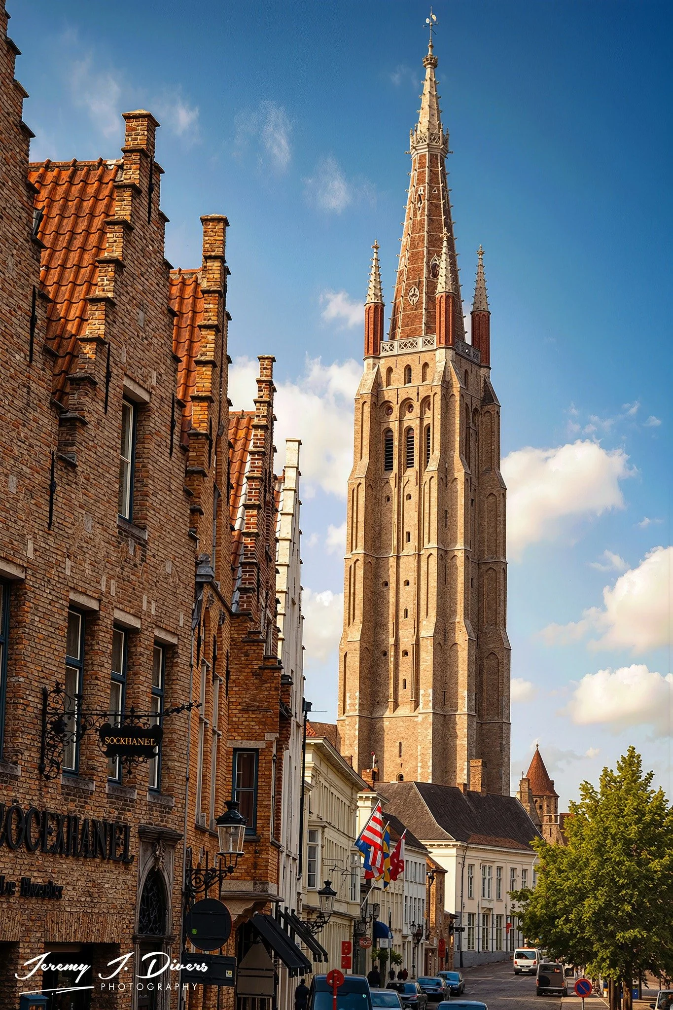 “Bruges Rising” Church of Our Lady, Bruges, Belgium