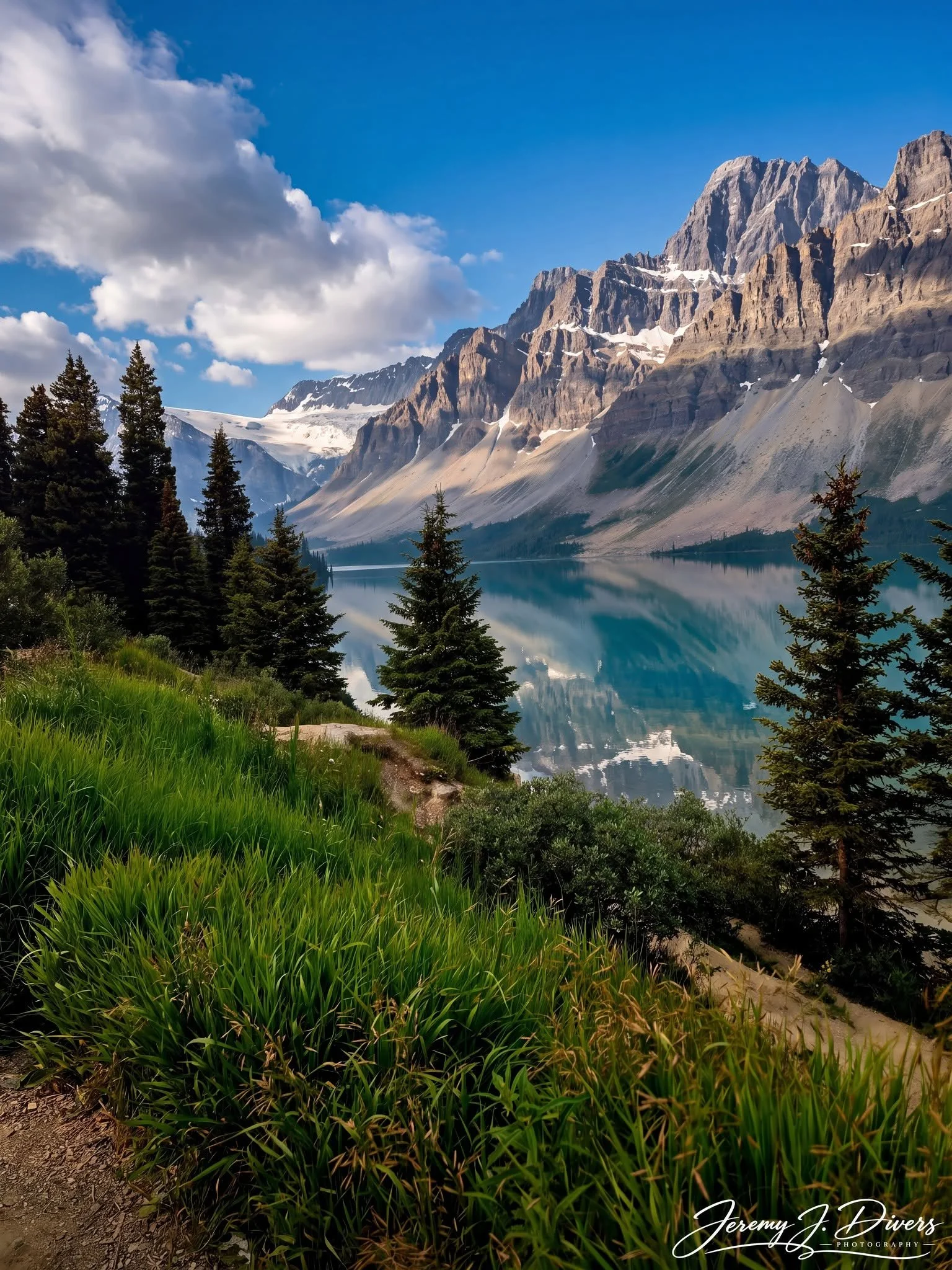 "The Grandeur Beyond" Bow Lake, Banff National Park, Alberta, Canada