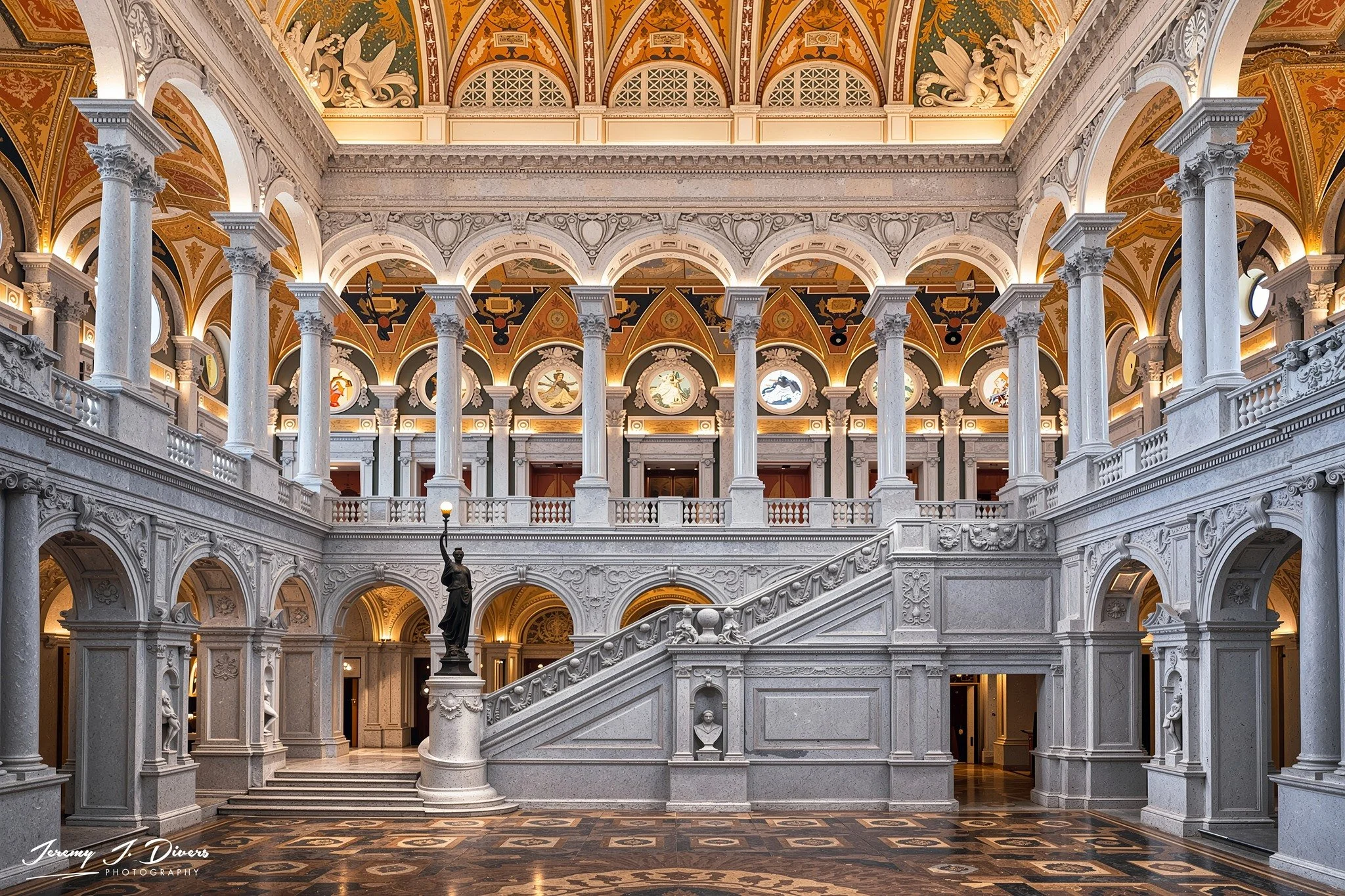 “Hall of Light and Legacy” Library of Congress, Washington DC