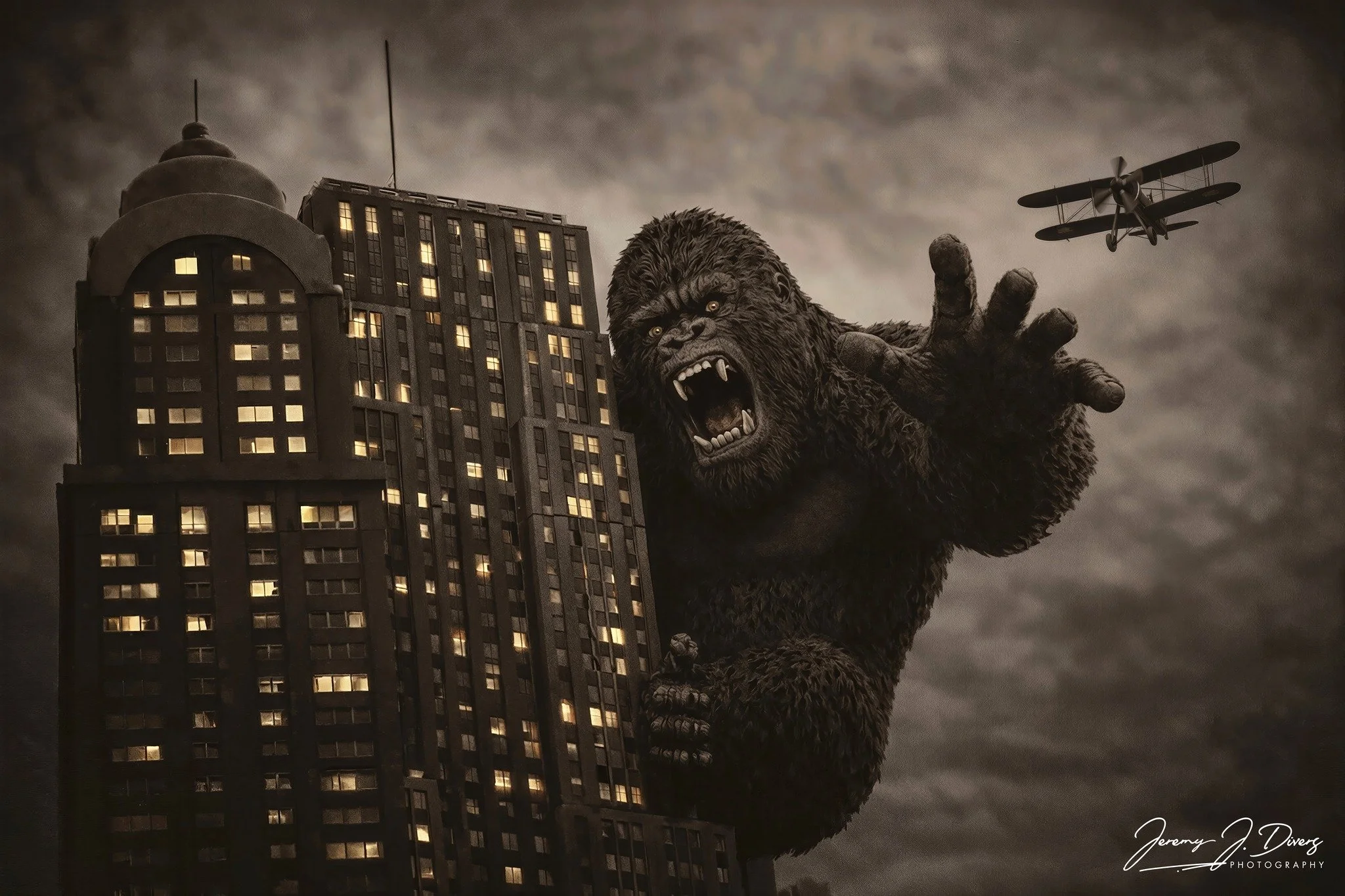 “Primal Fury” (B) Digital Collage, Branson, Missouri