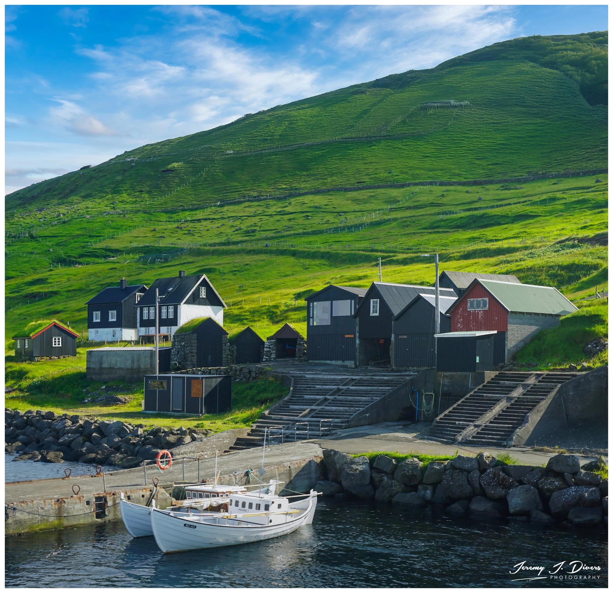 "Port of Trøllane" Kalsoy Island, Faroe Islands