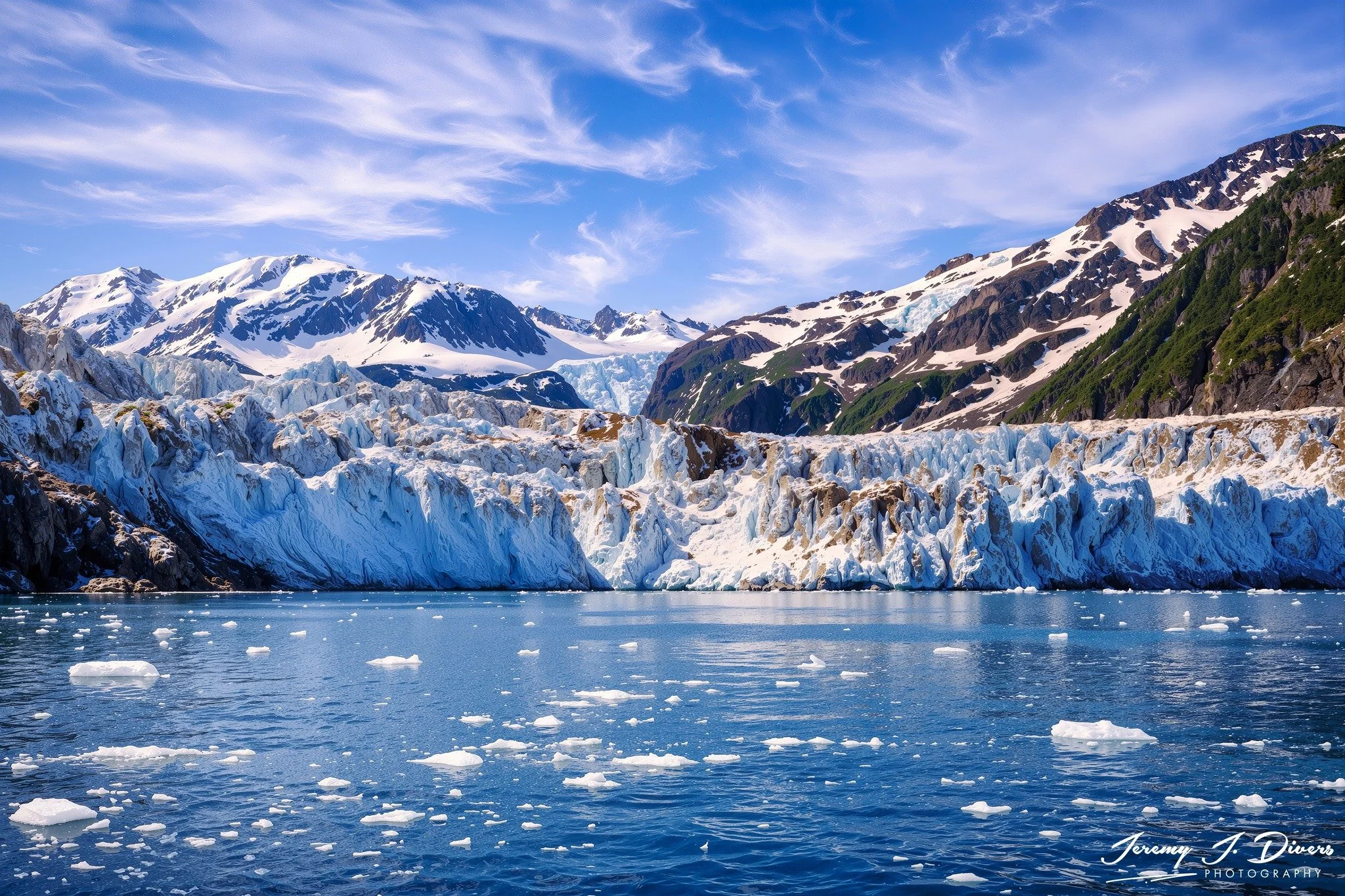"Frozen Frontier" Portage Lake, Alaska