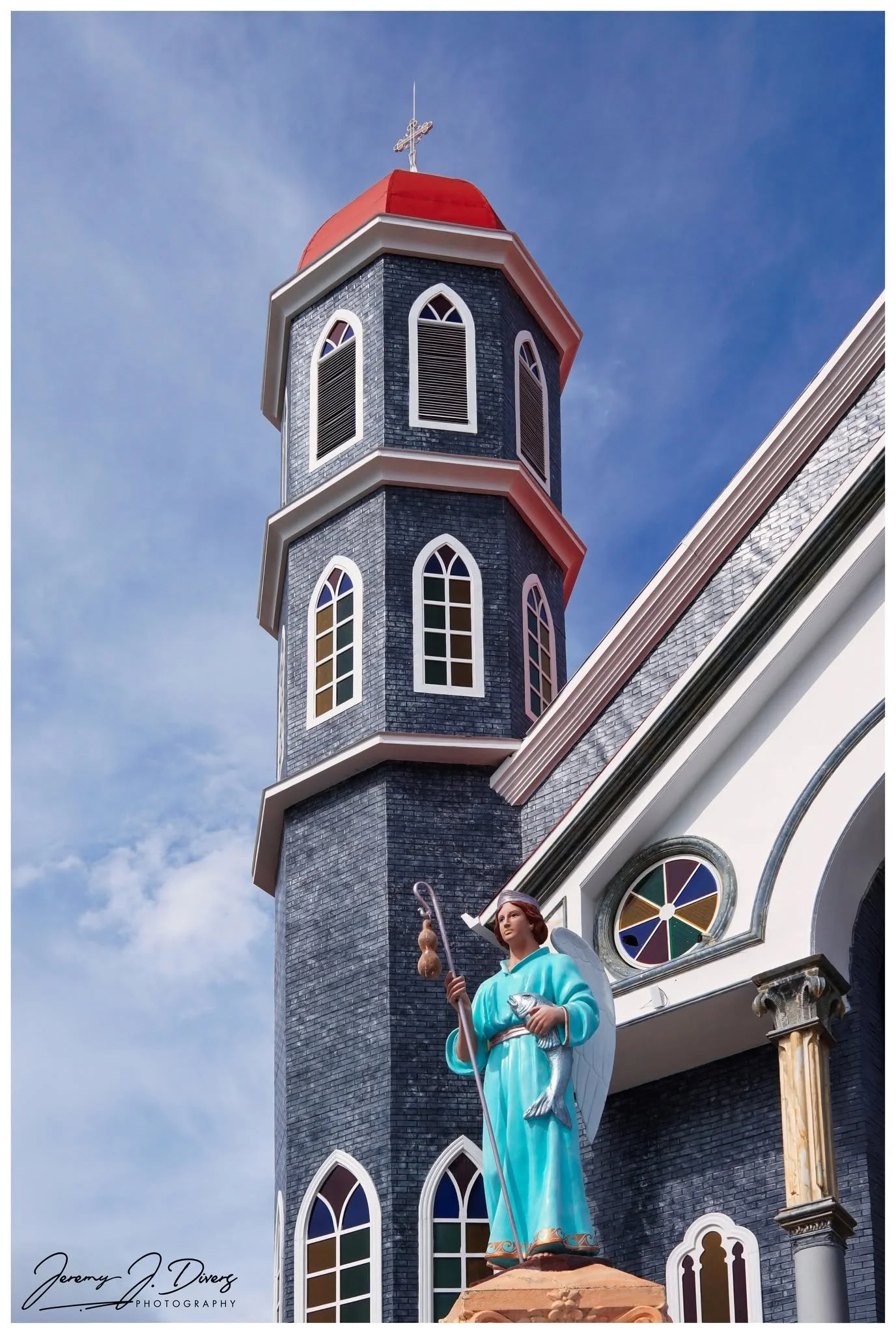 "Tower of Iglesia de Sarchí" Zarcero, Costa Rica