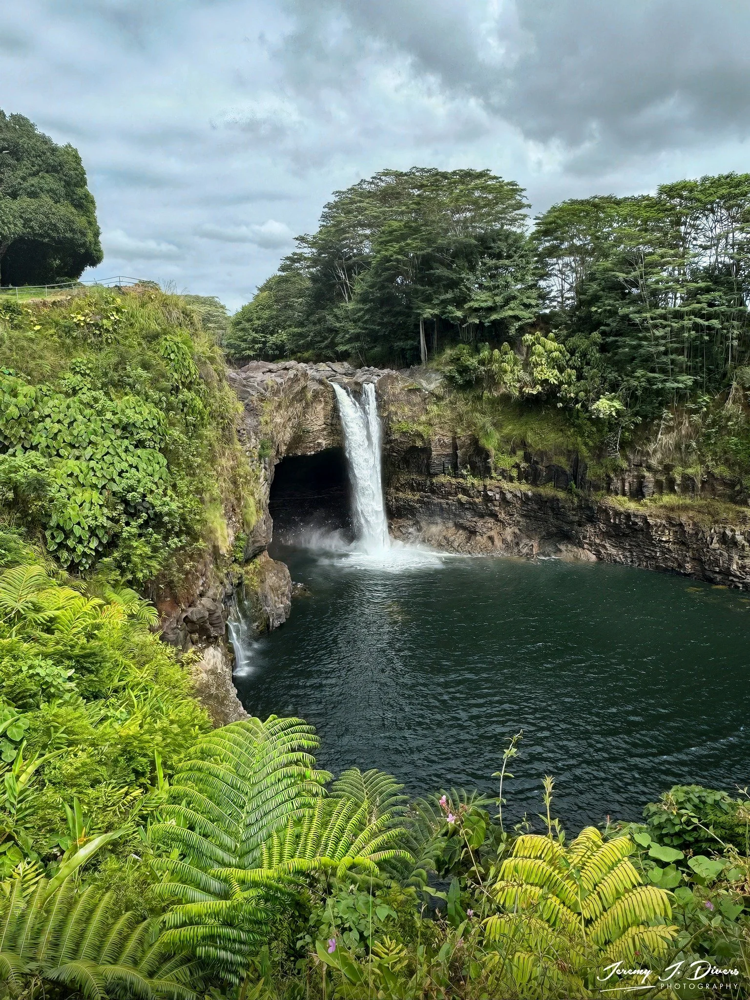 "The Radiant Rainbow Falls" Wailuku River State Park, Big Island, Hawaii
