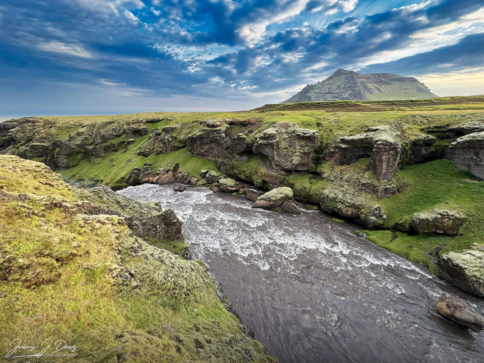 "Skógá River" Fimmvorduhals, Iceland
