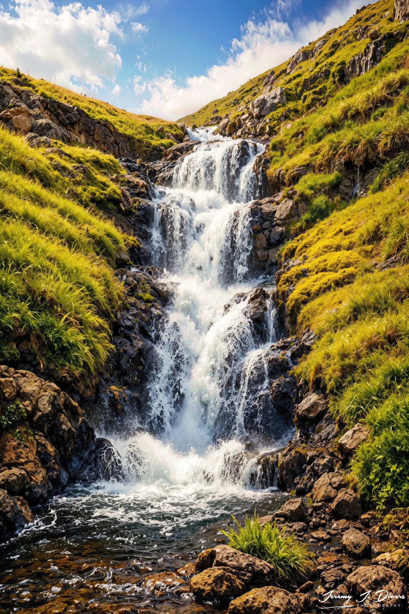 "Song of the Cascades" Sandavágur, Vagar, Faroe Islands