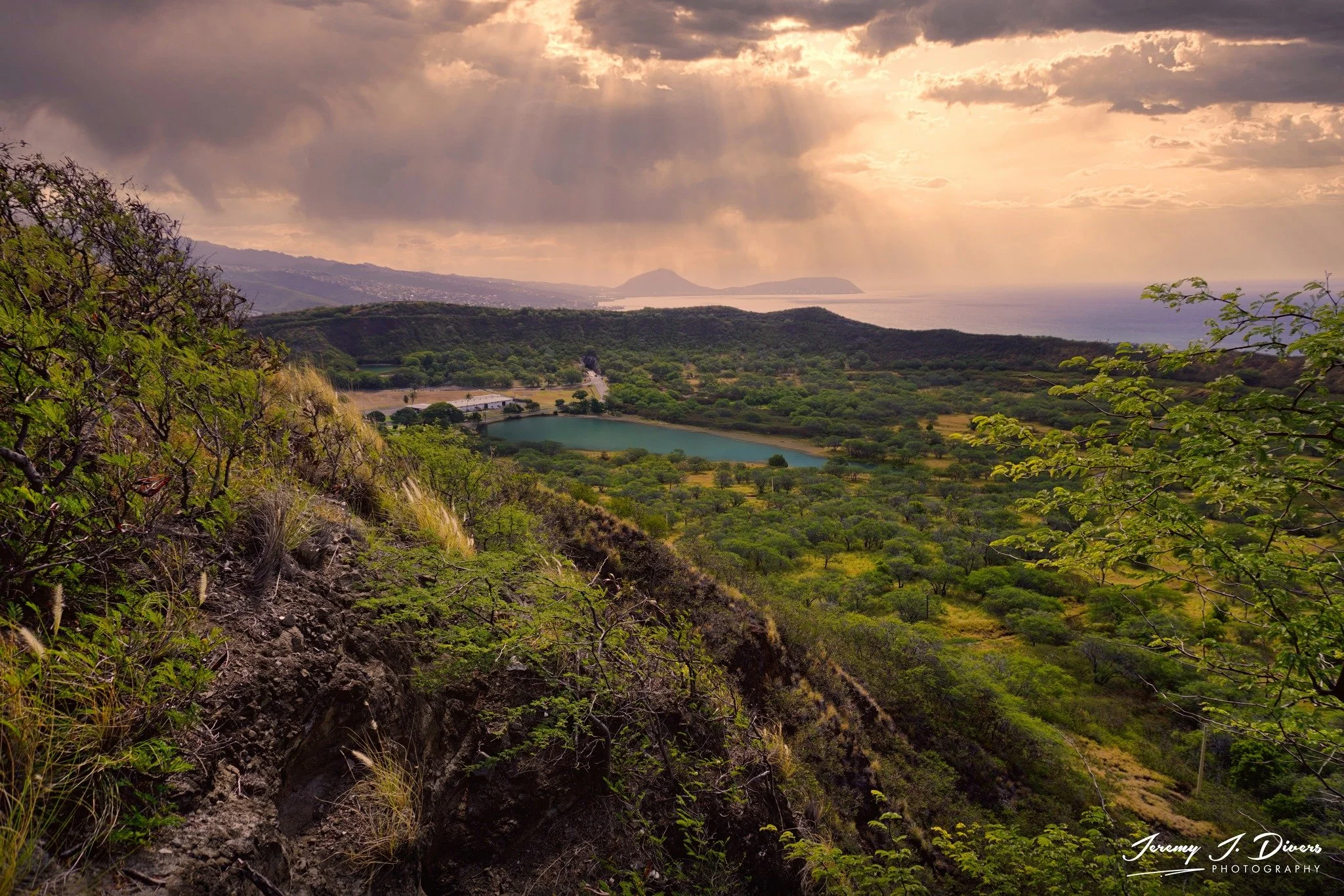 "Views from Diamond Head" Oahu, Hawaii