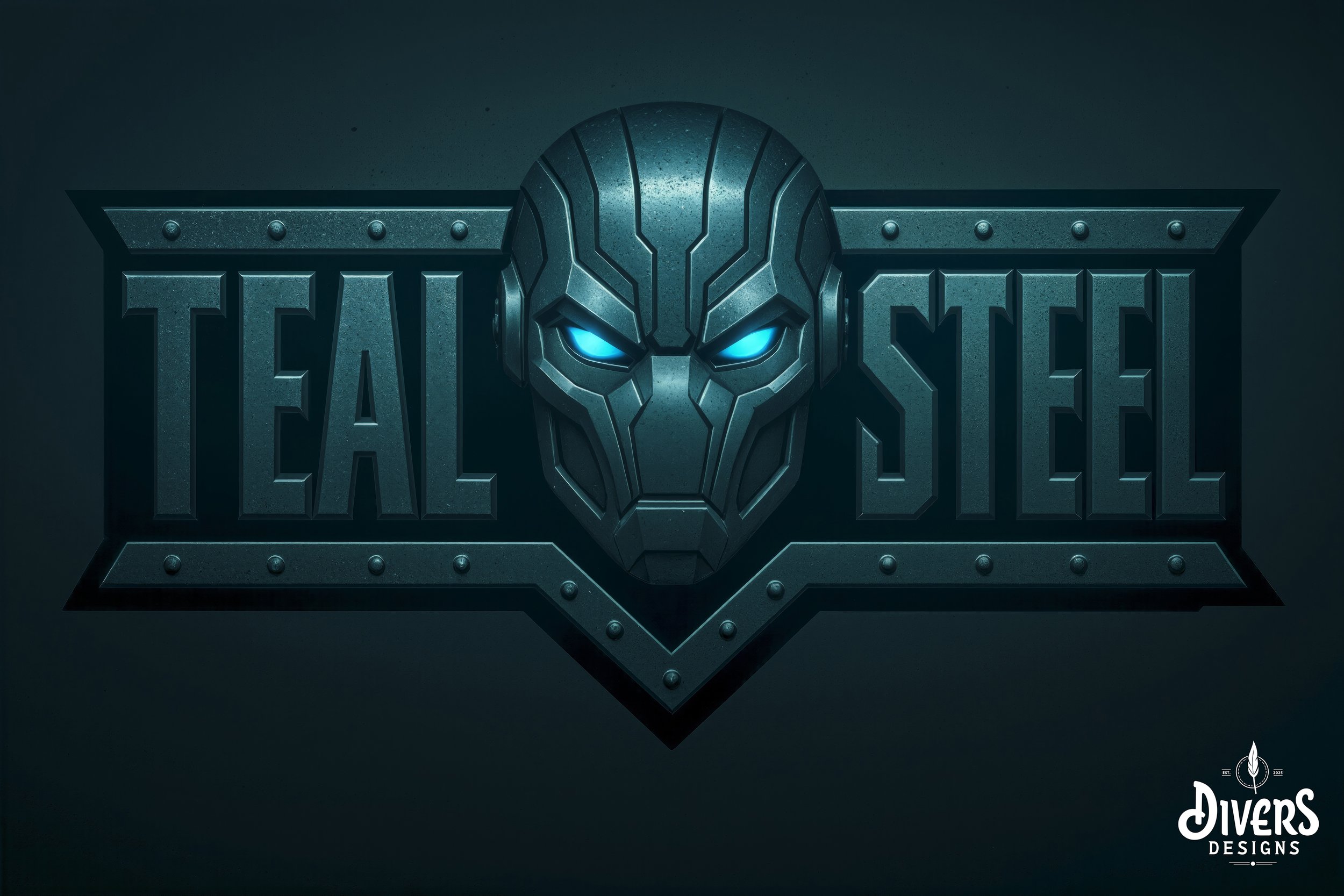 "Teal Steel Logo"