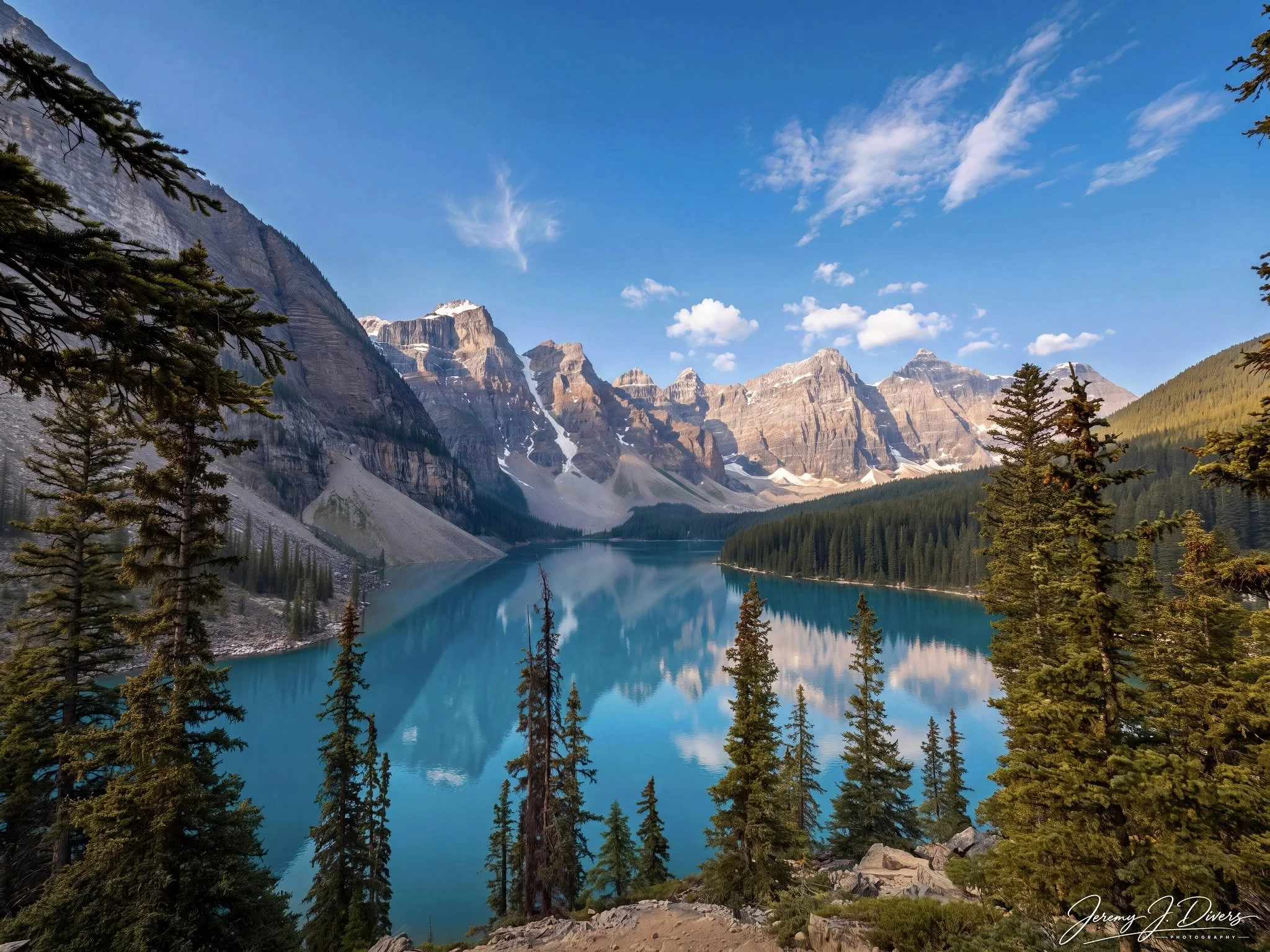 "The Majesty of Lake Moraine" Banff, Alberta, Canada