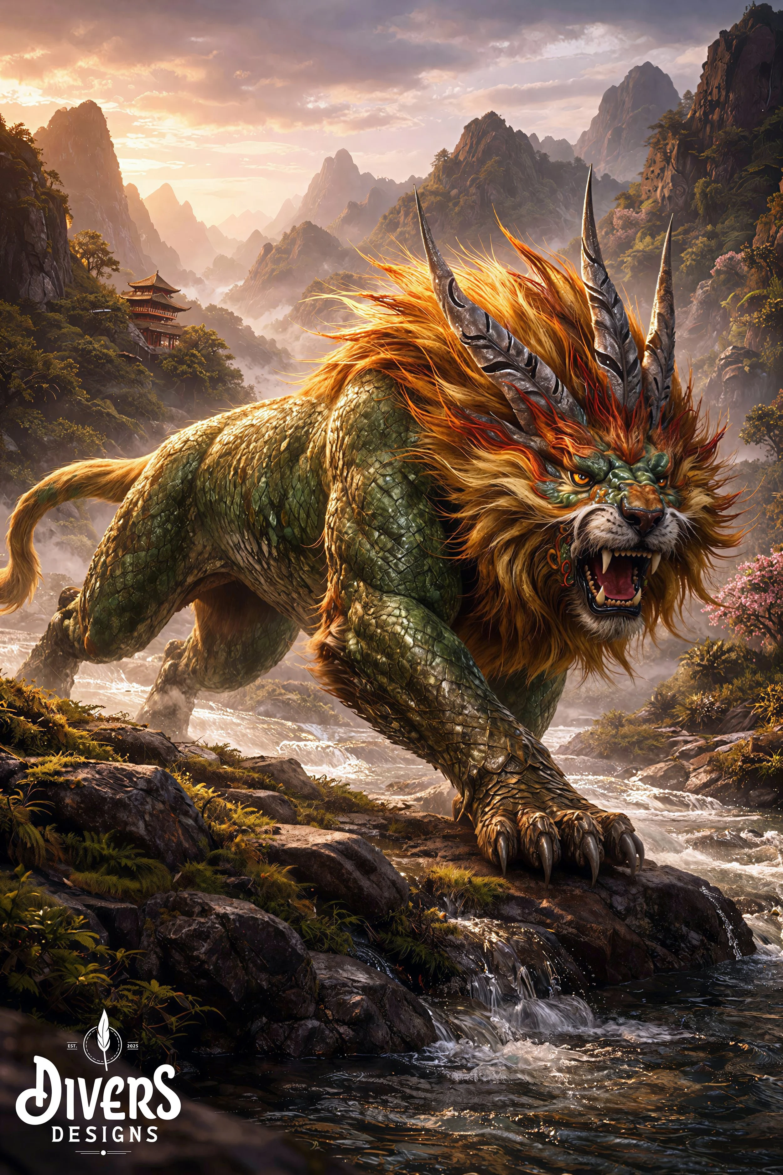 "Nian" (Chinese Mythology Series)