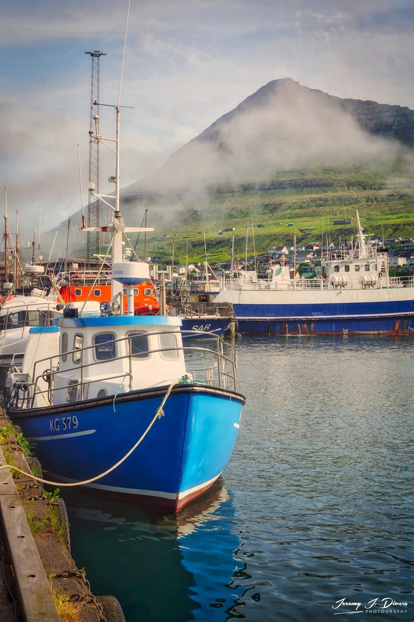 "Boats of Klaksvík" Faroe Islands