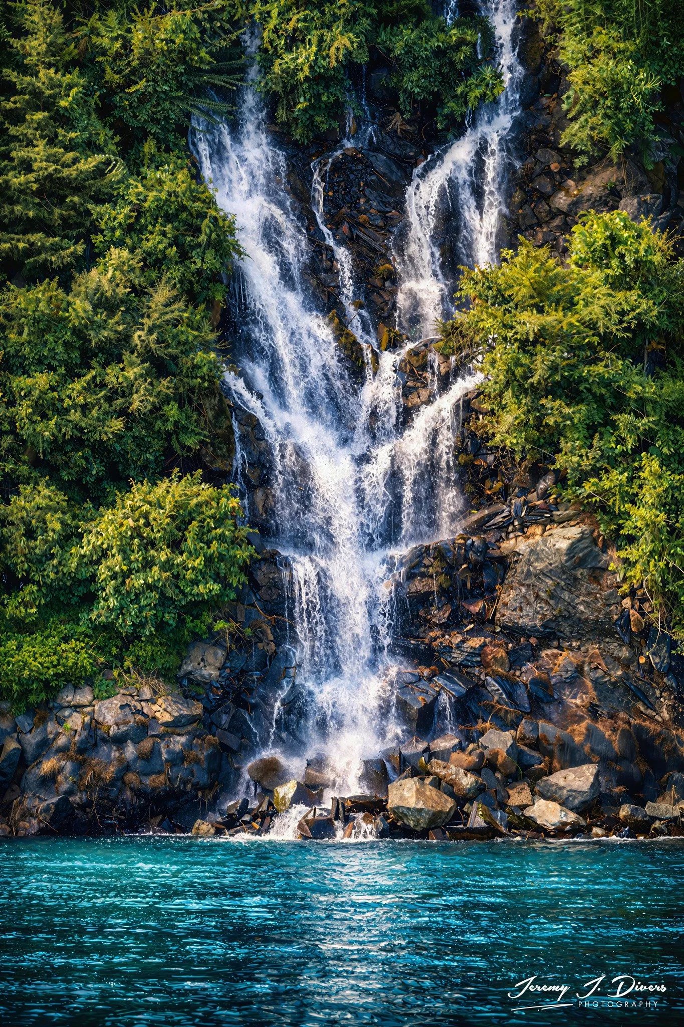 "Veins of the Mountain" Prince William Sound, Alaska