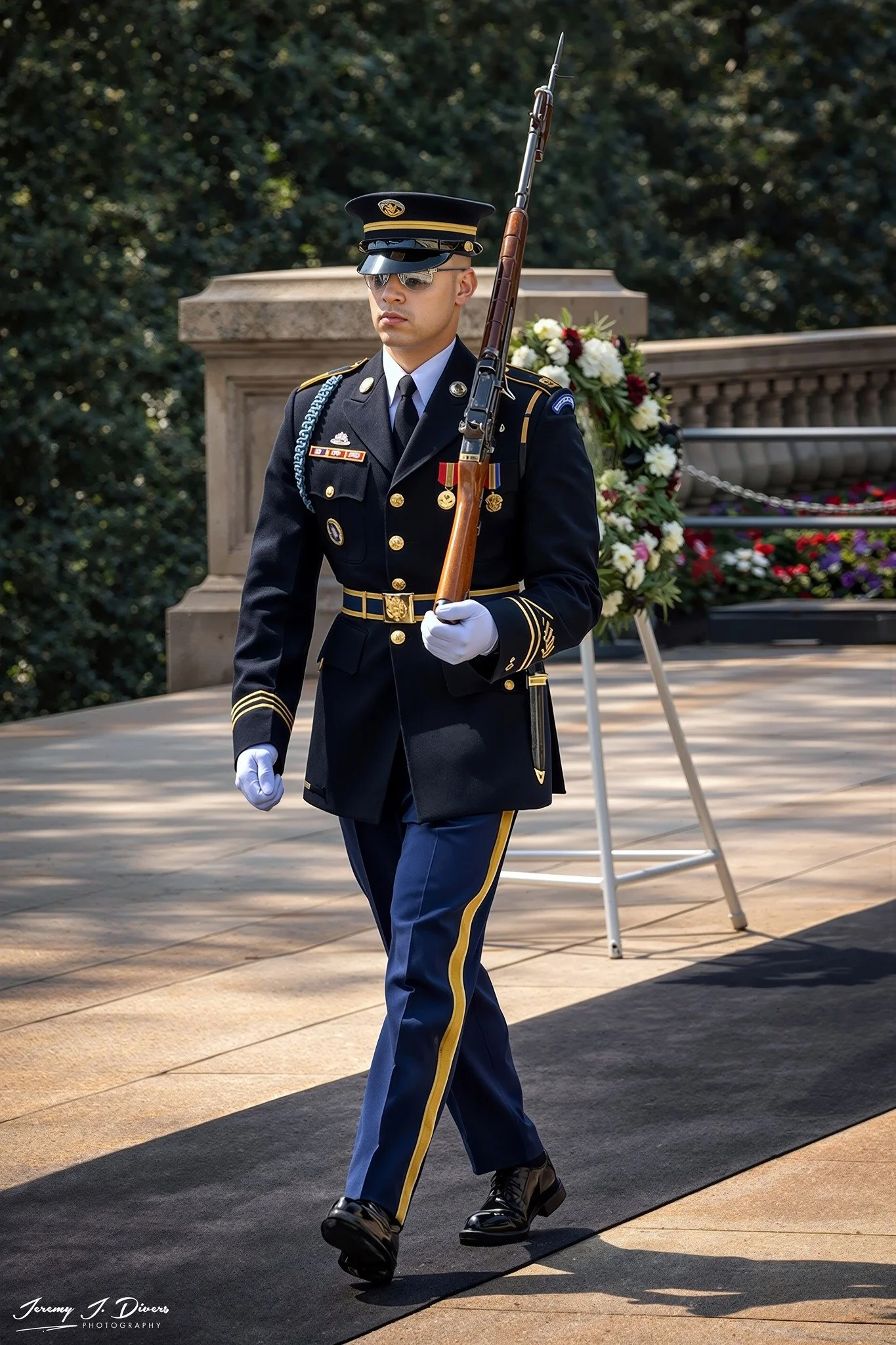 "A Solemn Duty" Tomb of the Unknown, Arlington National Cemetery, Washington DC
