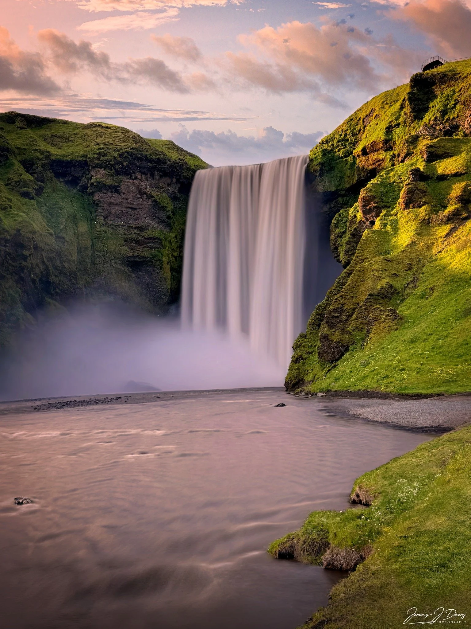 "The Glory of Skogafoss" Near Skógar, Iceland