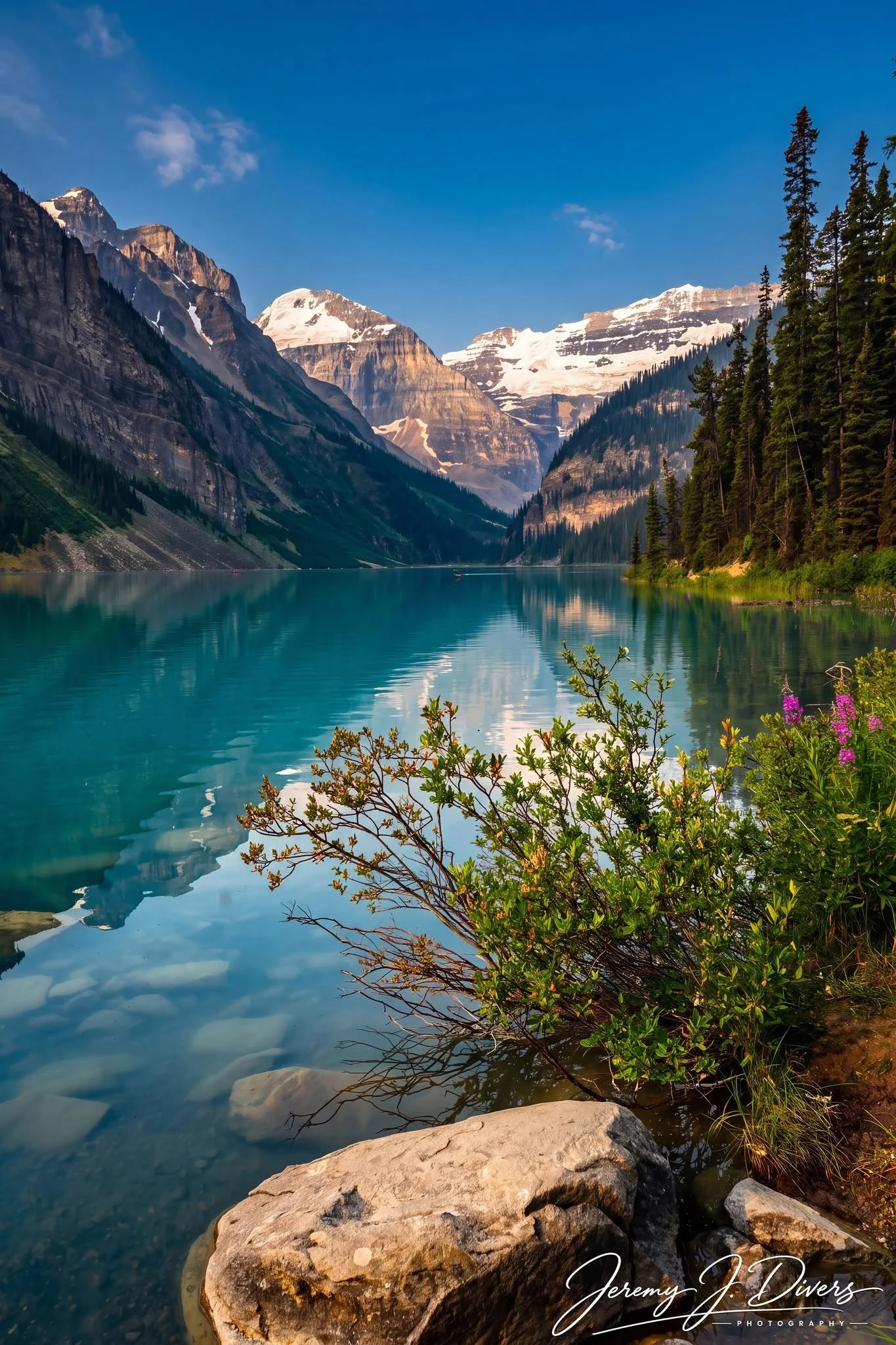 "Along the Banks of Lake Moraine" Banff, Alberta, Canada