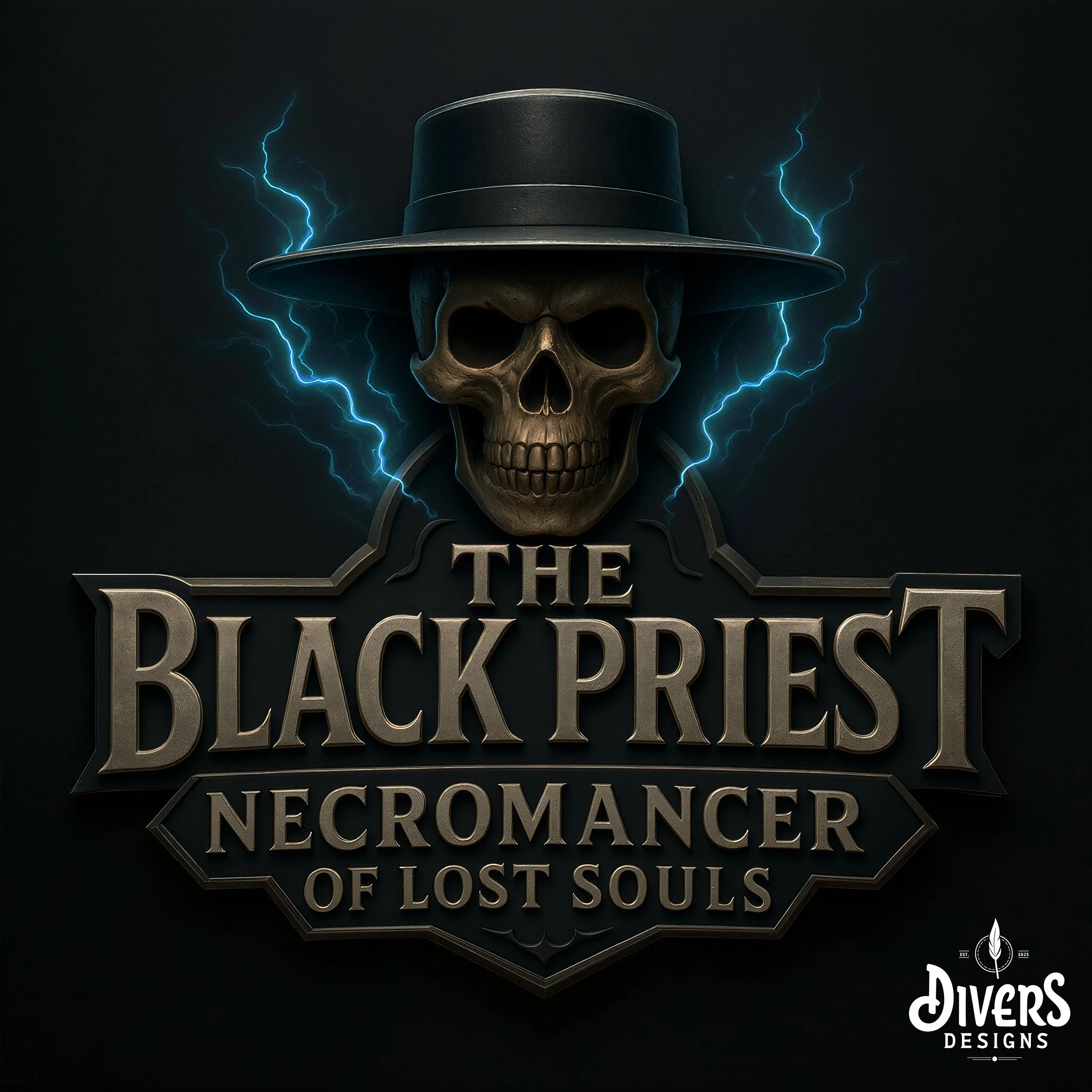 "The Black Priest Logo"