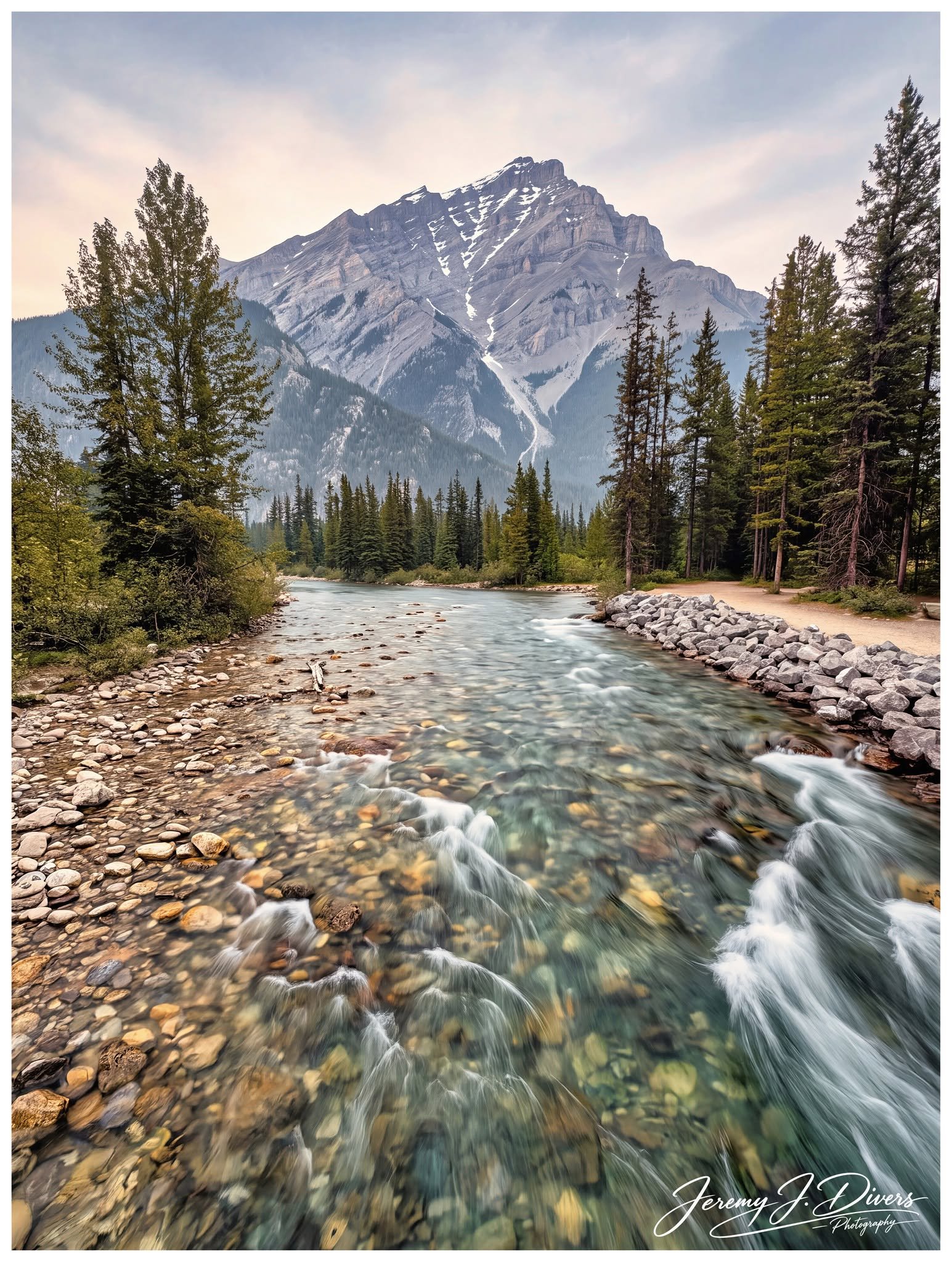 “Mountain Current" Banff National Park, Alberta, Canada