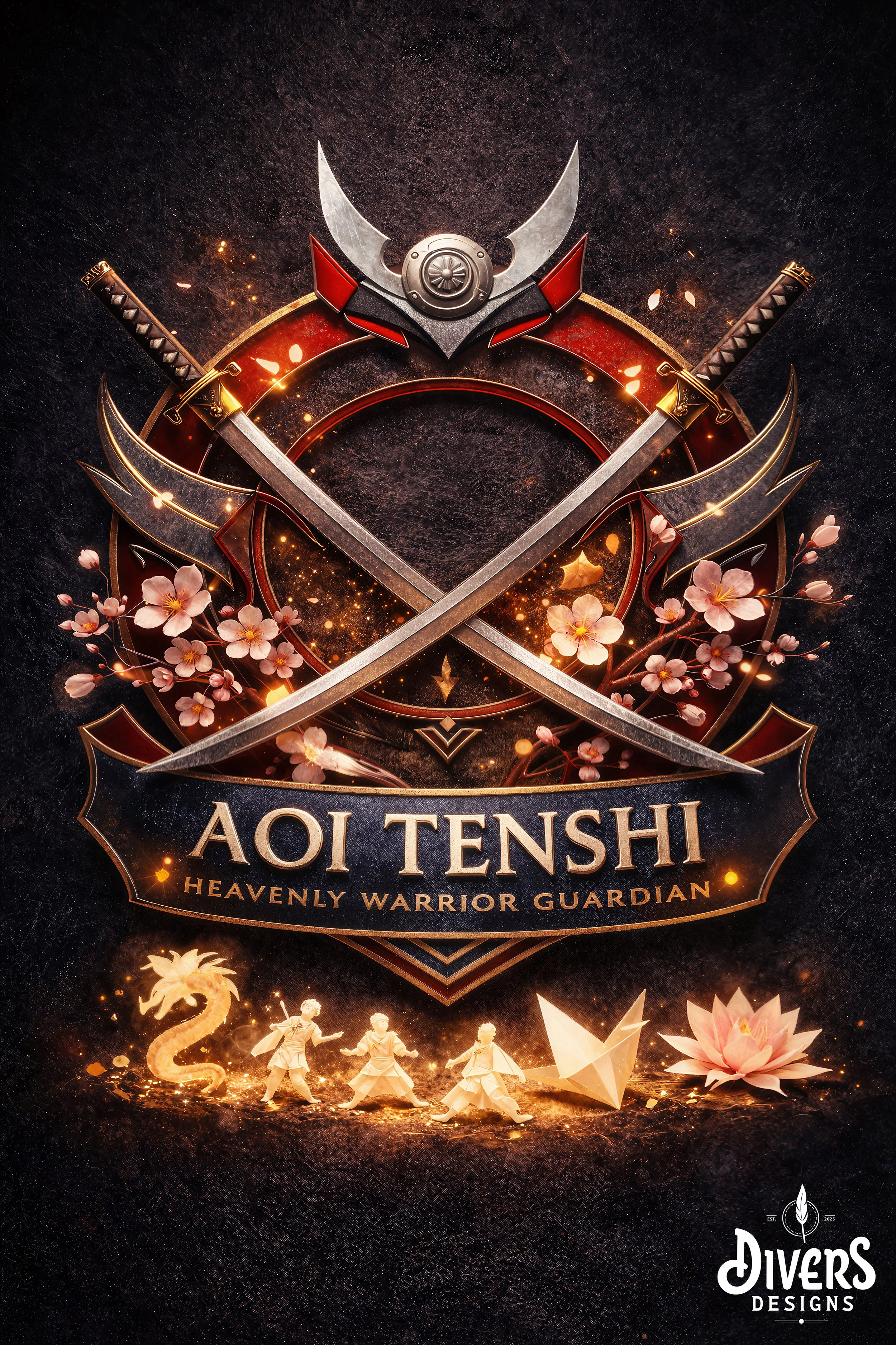 "Aoi Tenshi Logo"