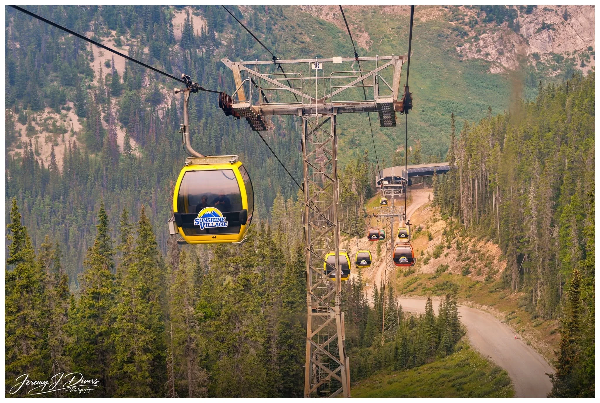 "Sunrise Village Sky Tram" (A) Banff National Park, Alberta, Canada