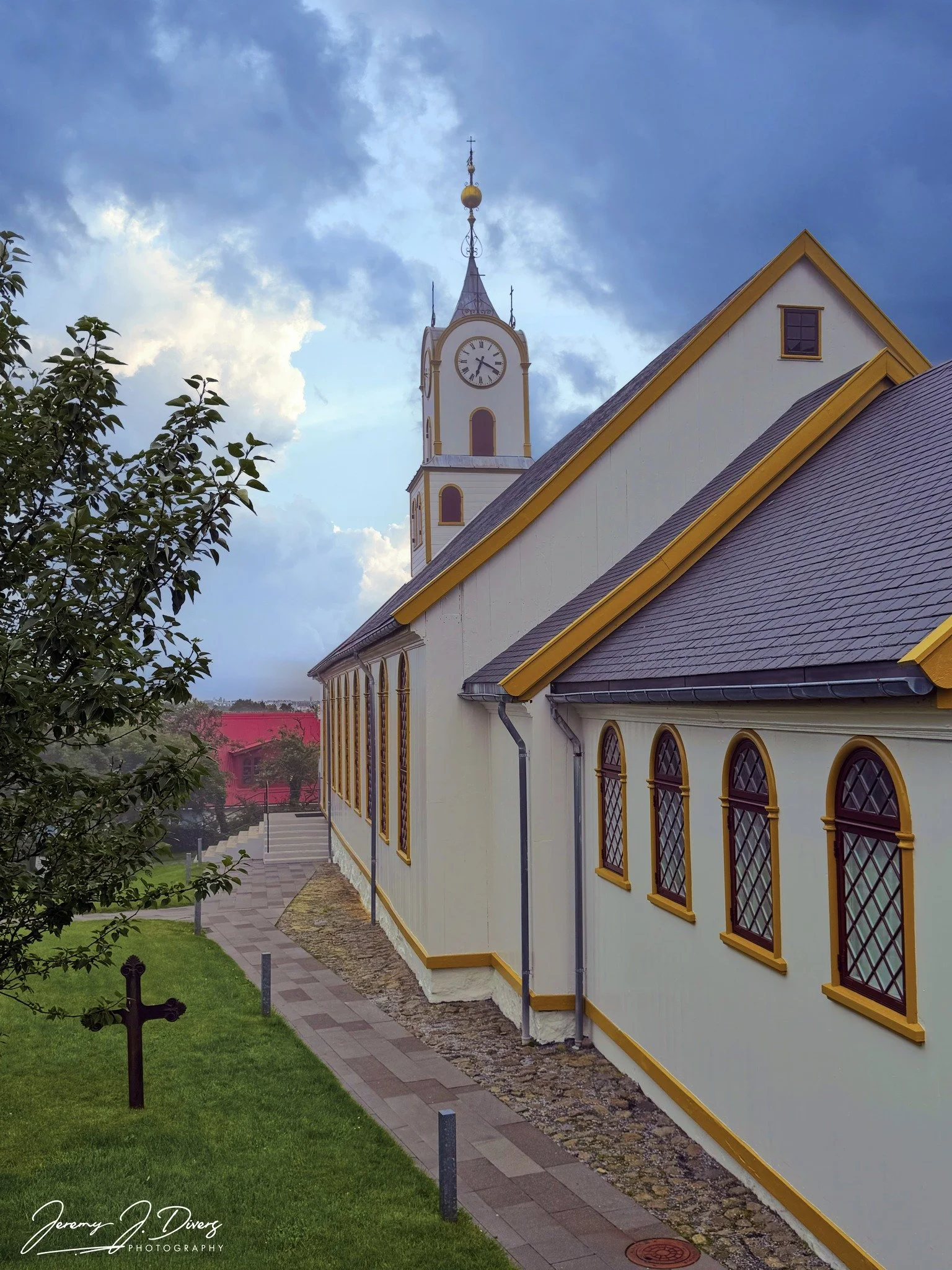 "Tórshavn Cathedral" Tórshavn, Faroe Islands.