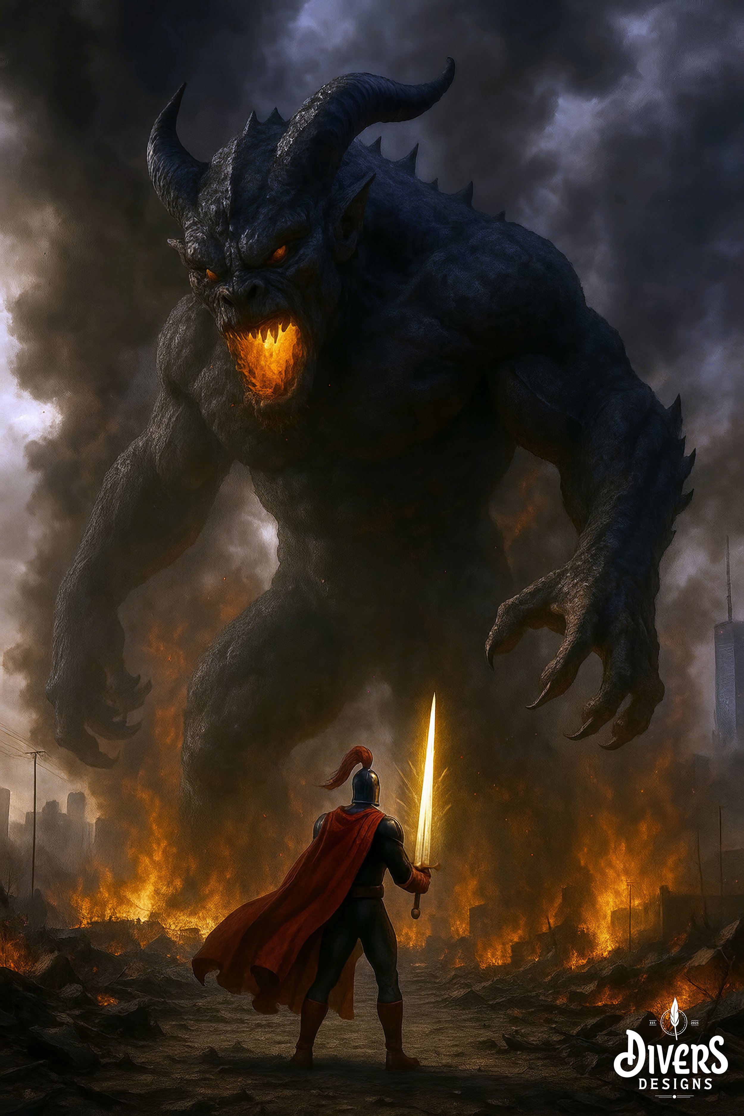 "Diverman vs. Baelgorath"