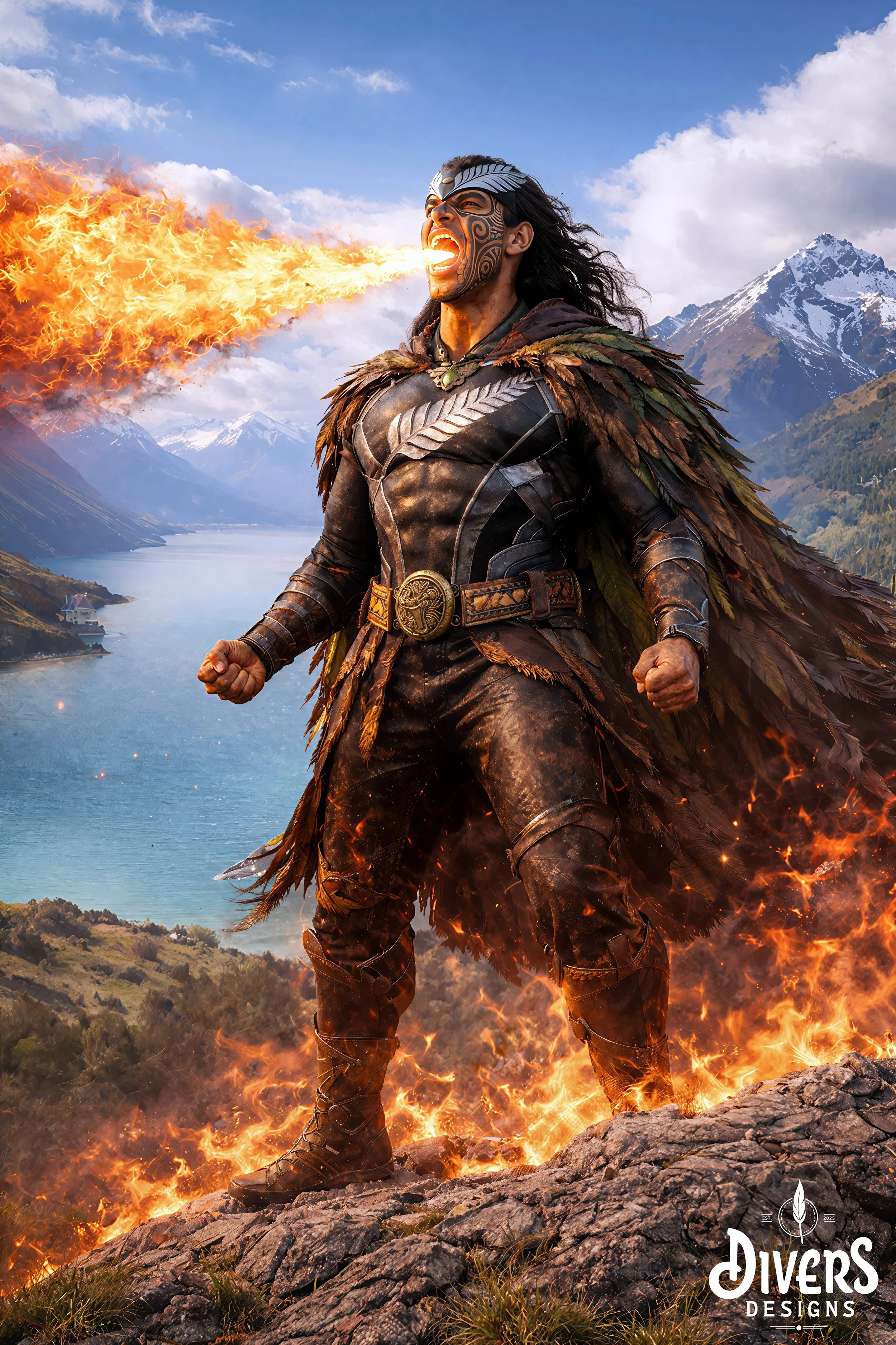 "Ahiroa The Fire Breather"