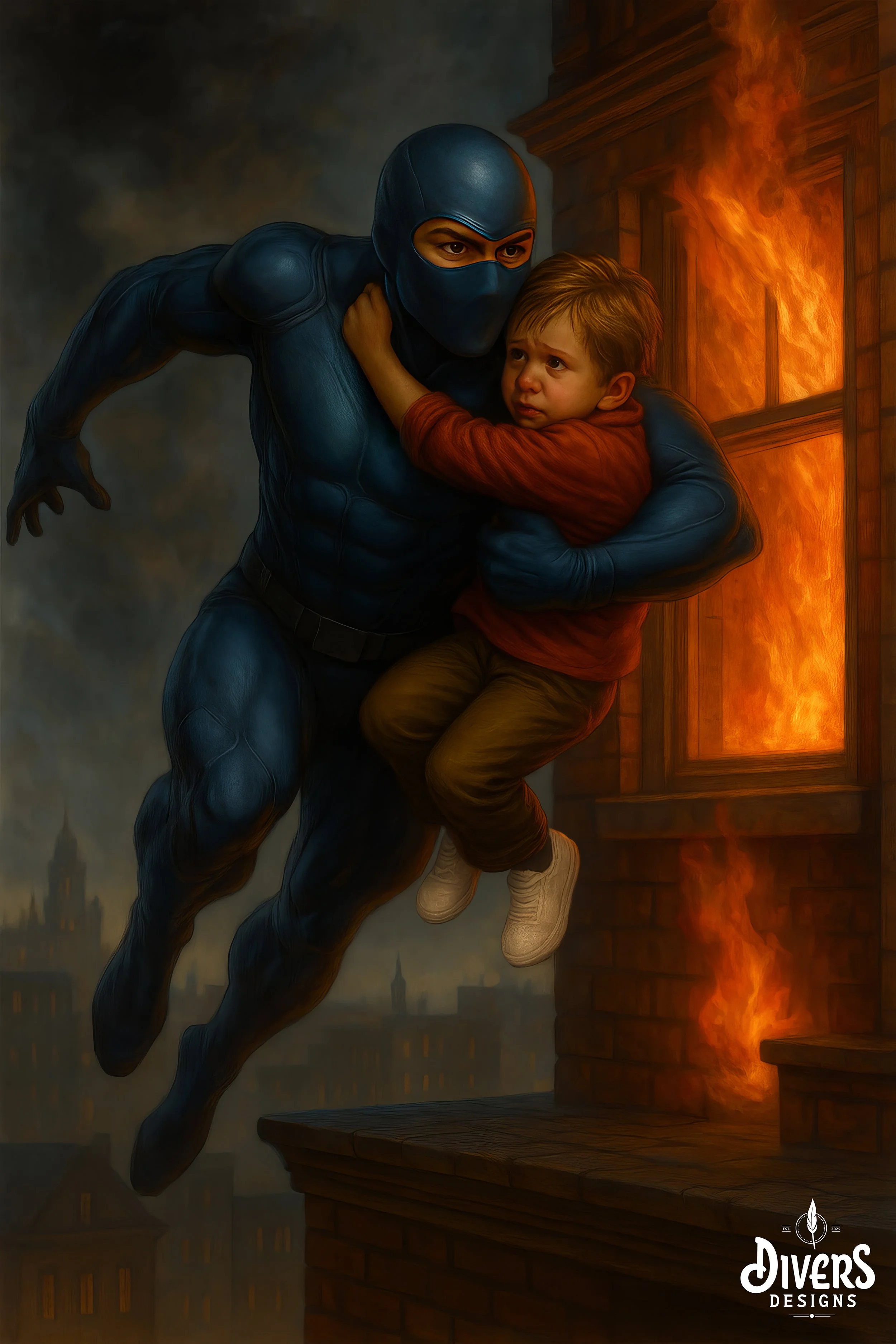 "The Blue Sentinel"