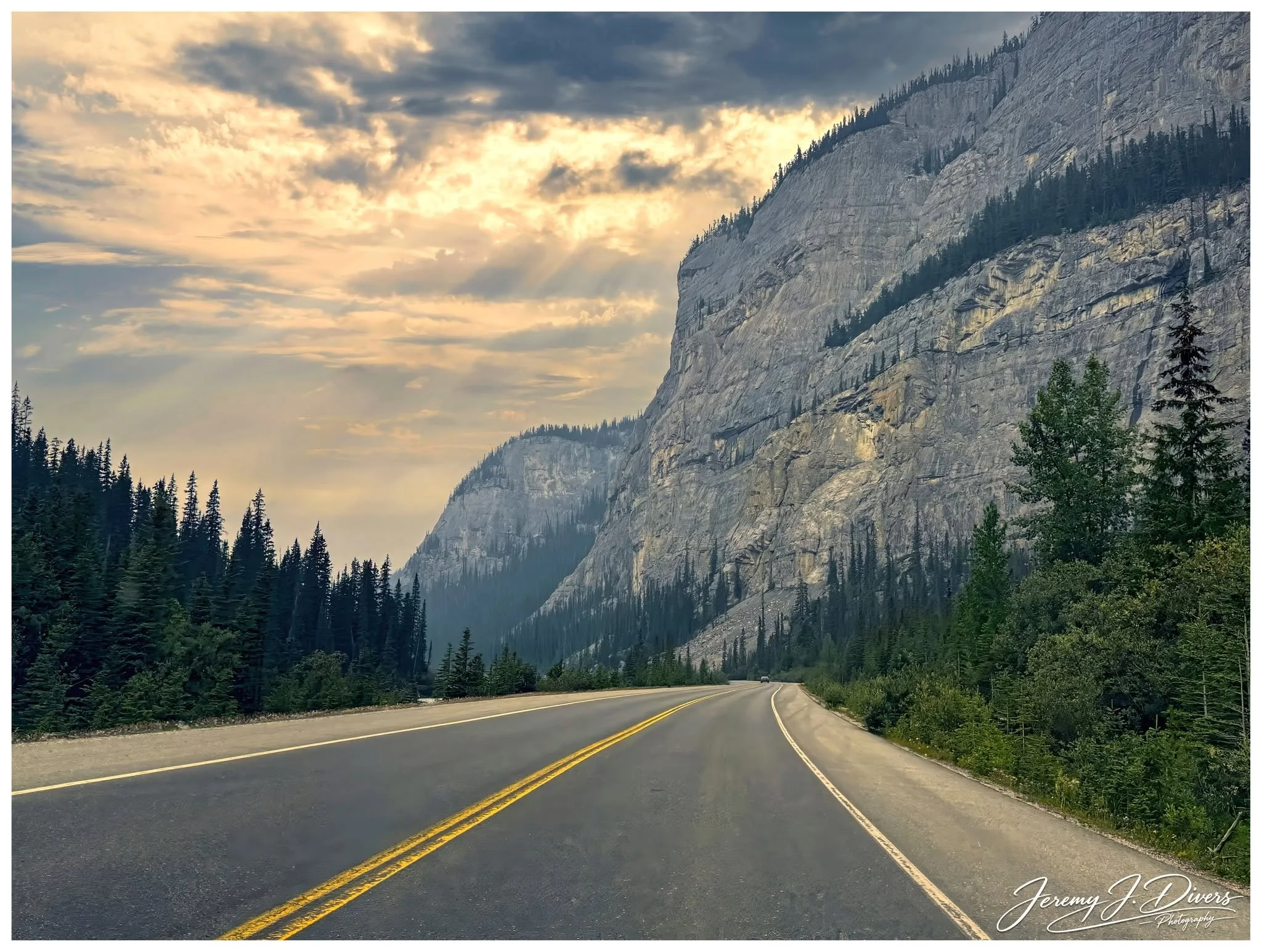 "The Road Beyond," Banff National Park, Alberta, Canada