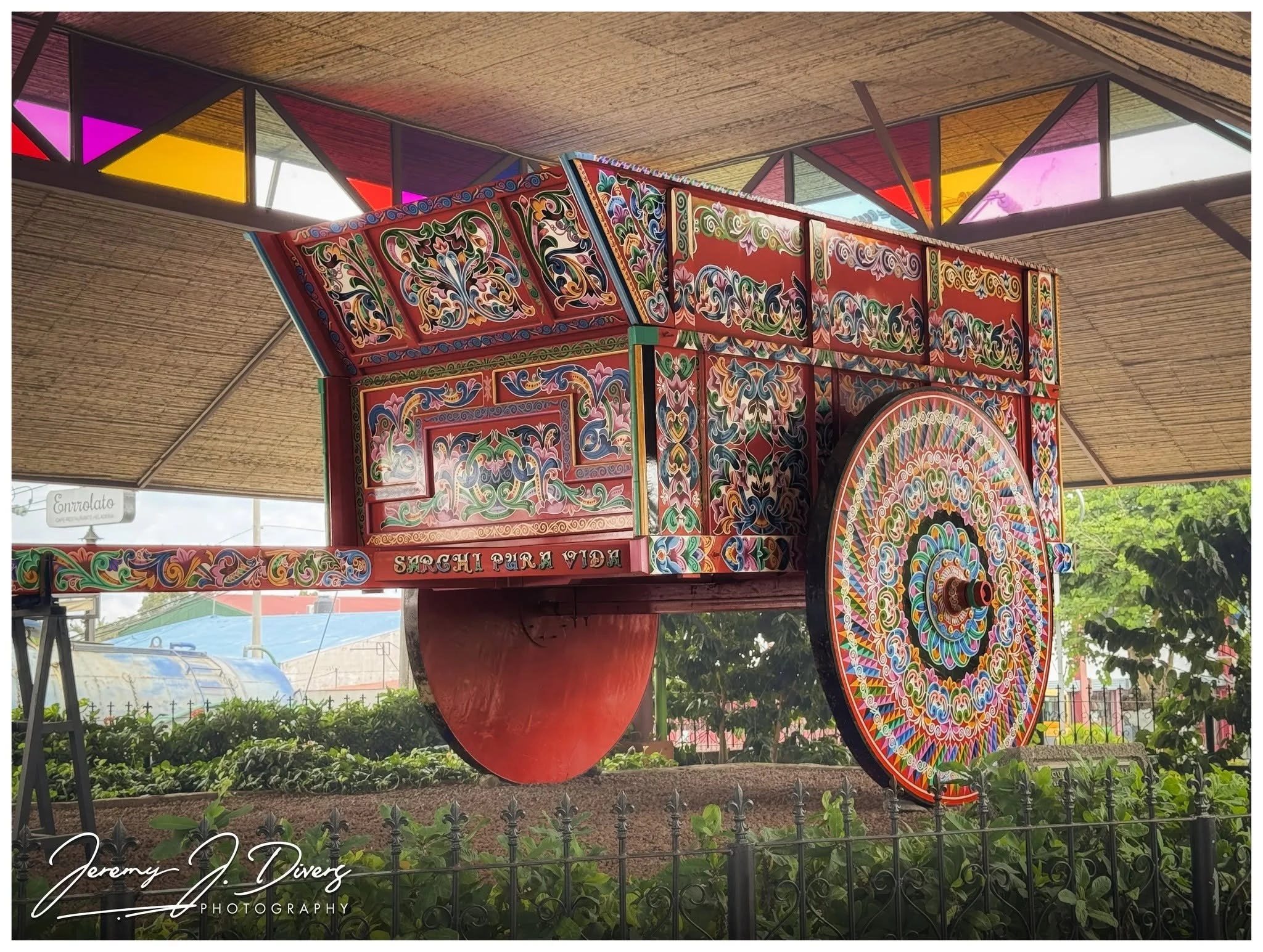 "The World’s Largest Oxcart" Sarchí, Costa Rica
