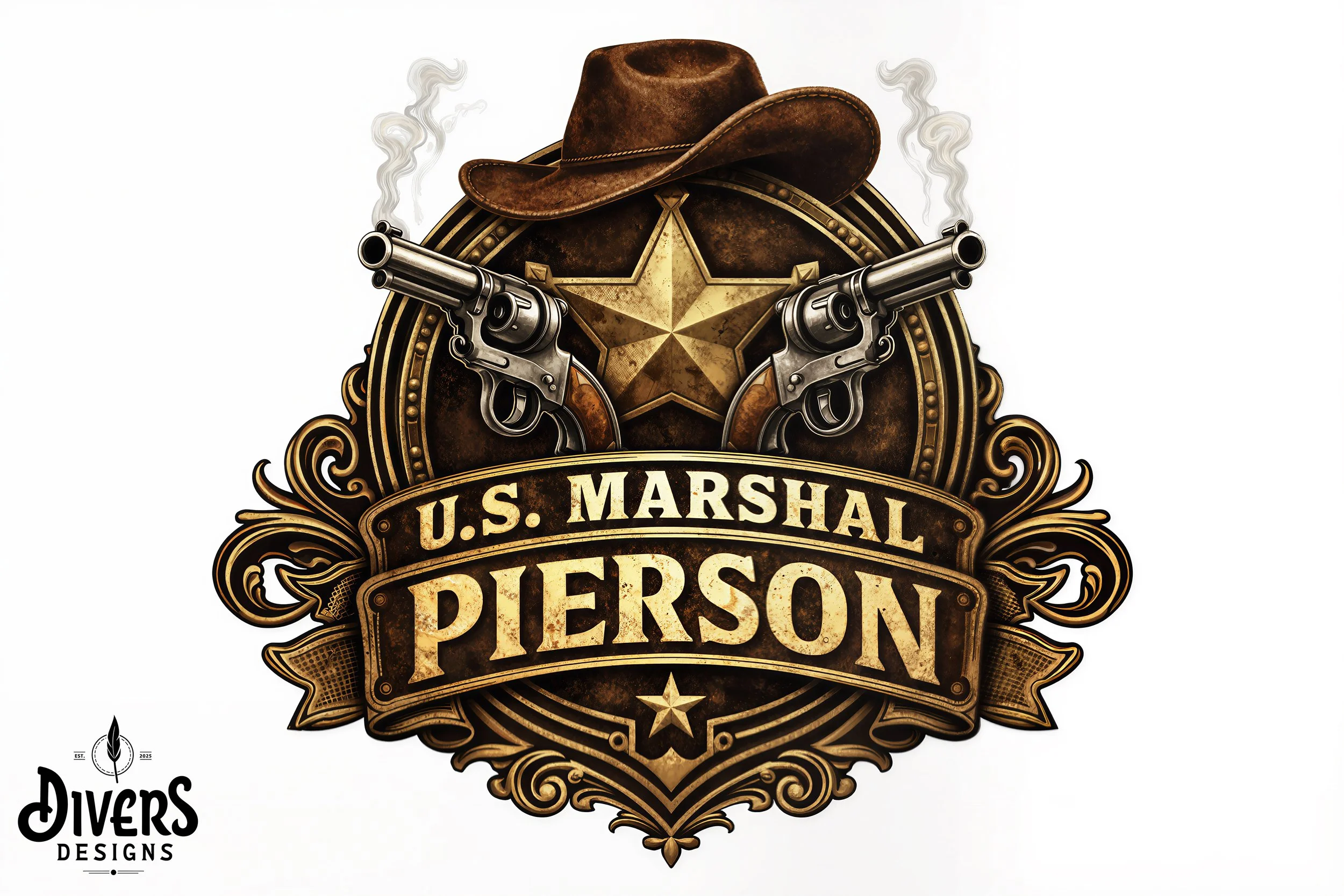 "U.S. Marshall Pierson Logo"