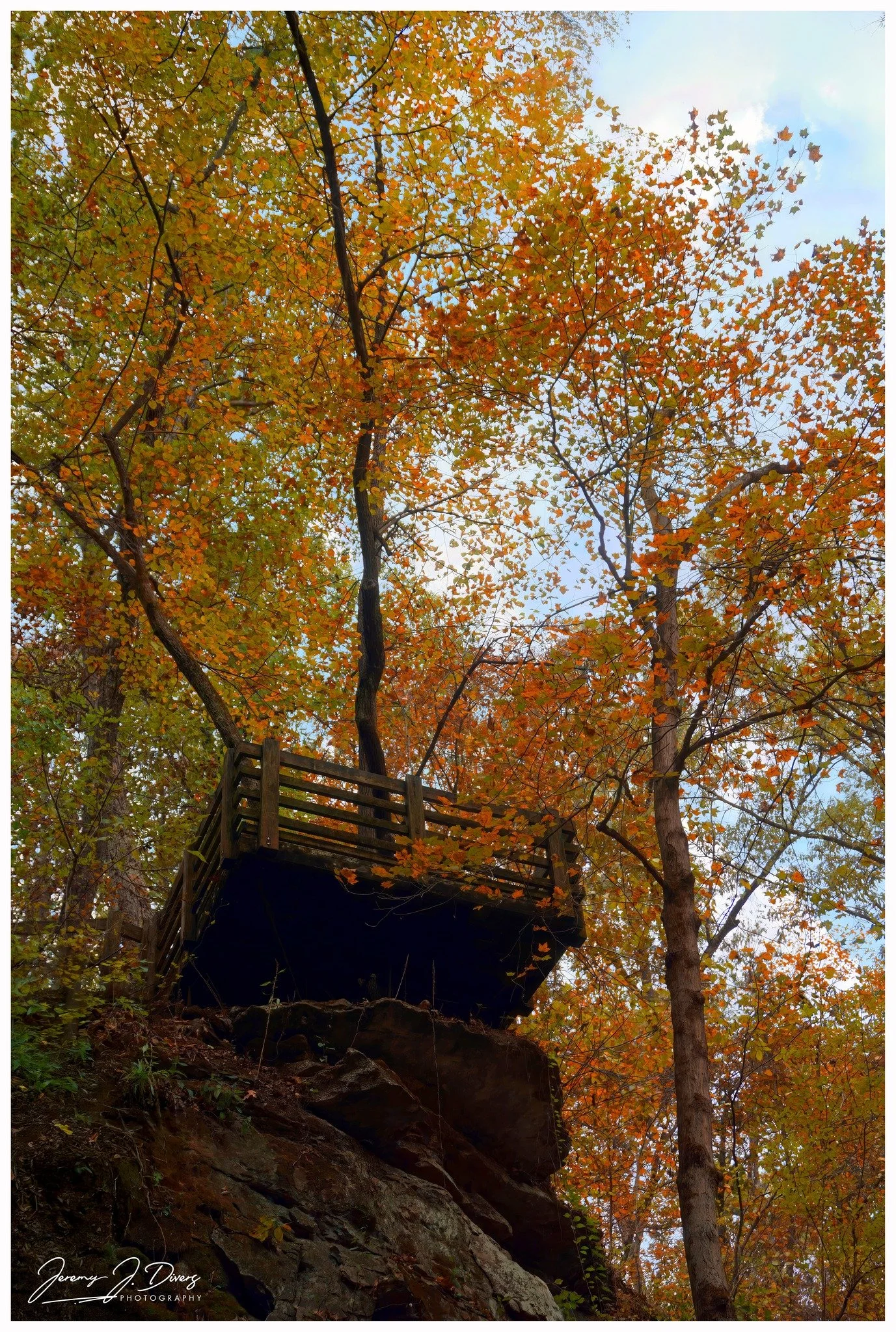 "Autumn Overlook" Rockbridge State Park, Columbia, MO