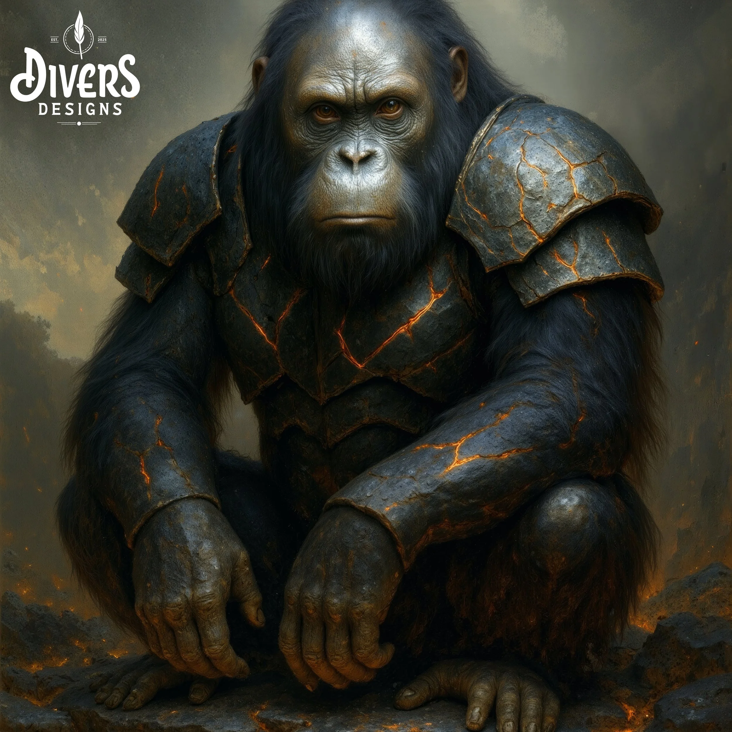 "The Obsidian Orangutan"