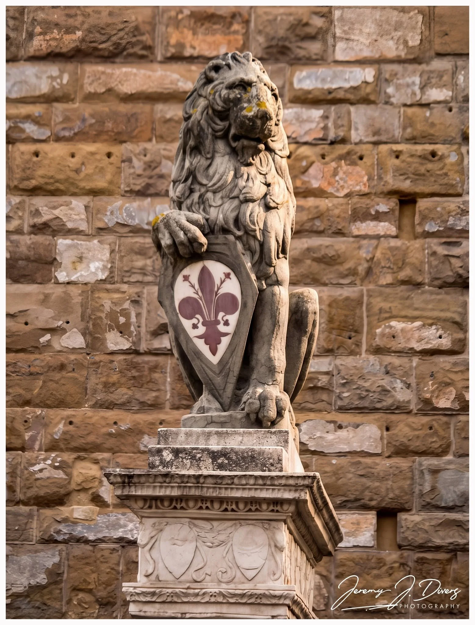 "Marzocco the Lion" symbol of the Republic of Florence, Italy