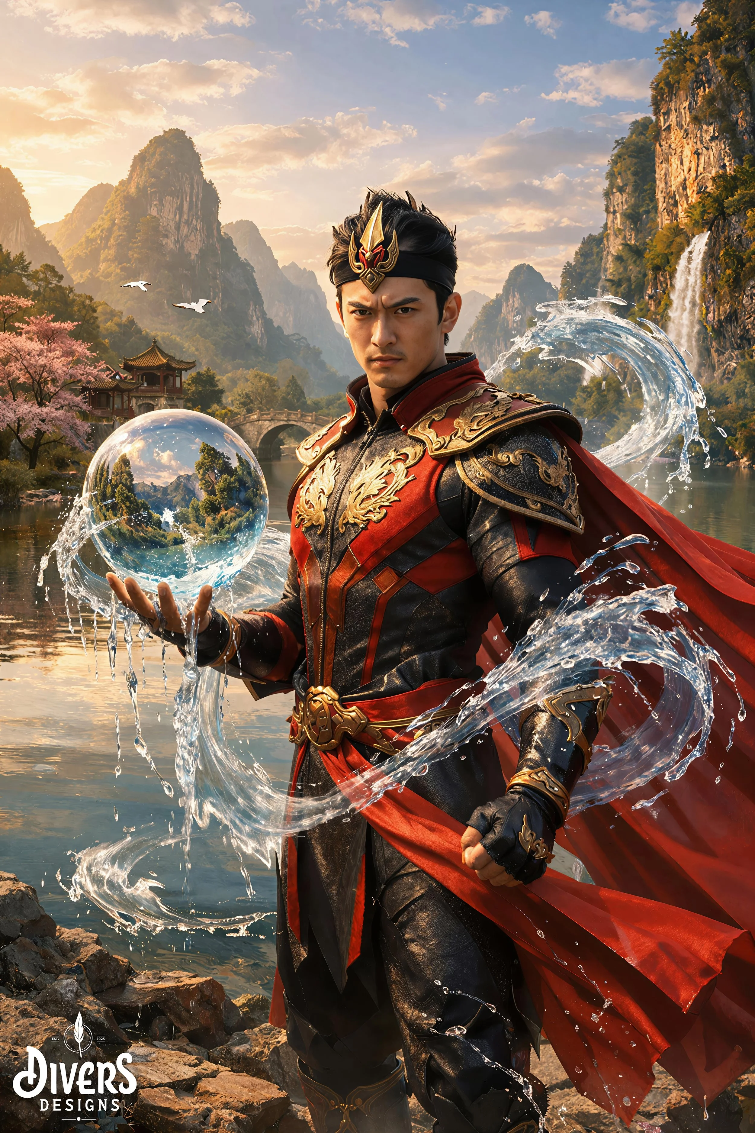 "Shuǐ Lóng Jūn (水龙君) Lord of the Water Dragon”