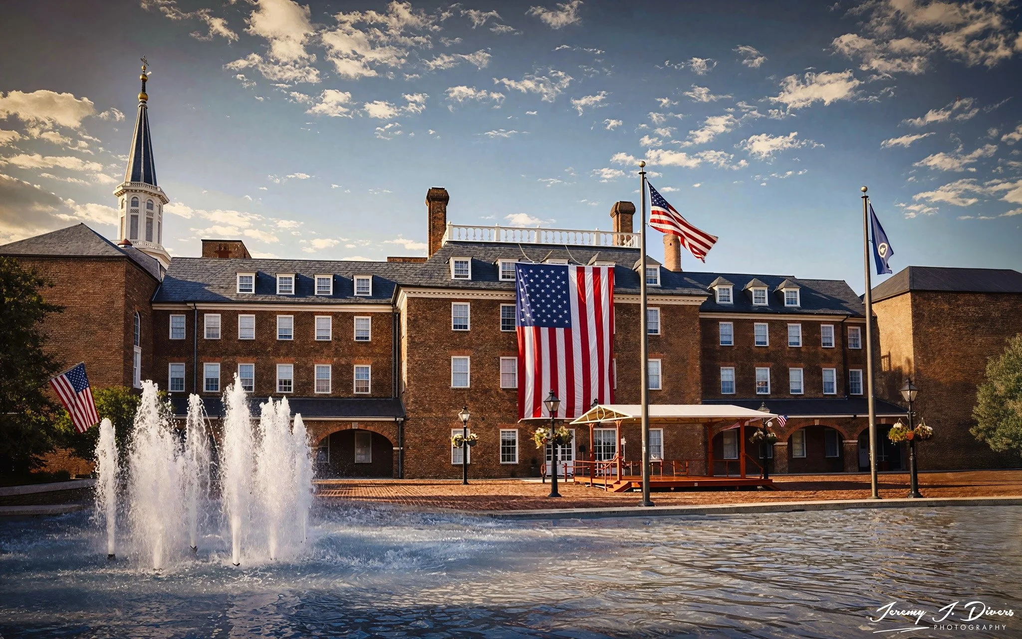 “Pride in Brick and Banner” Colonial Williamsburg, Virginia