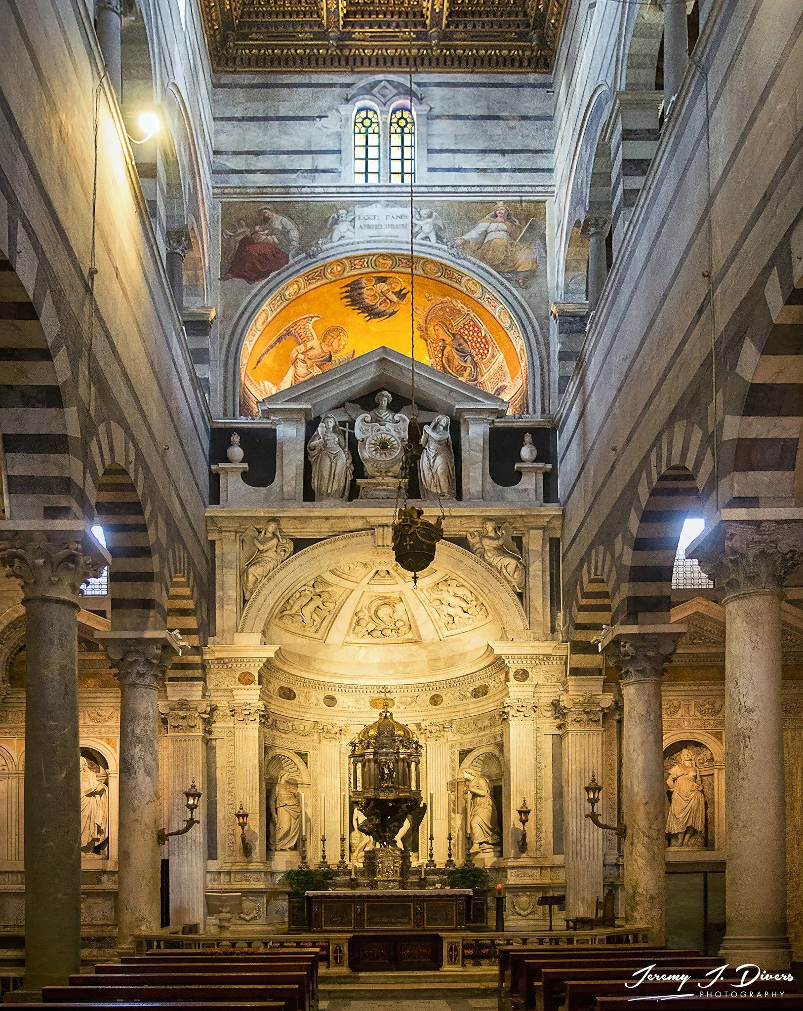 "Pisa Cathedral Iinterior" Pisa, Italy