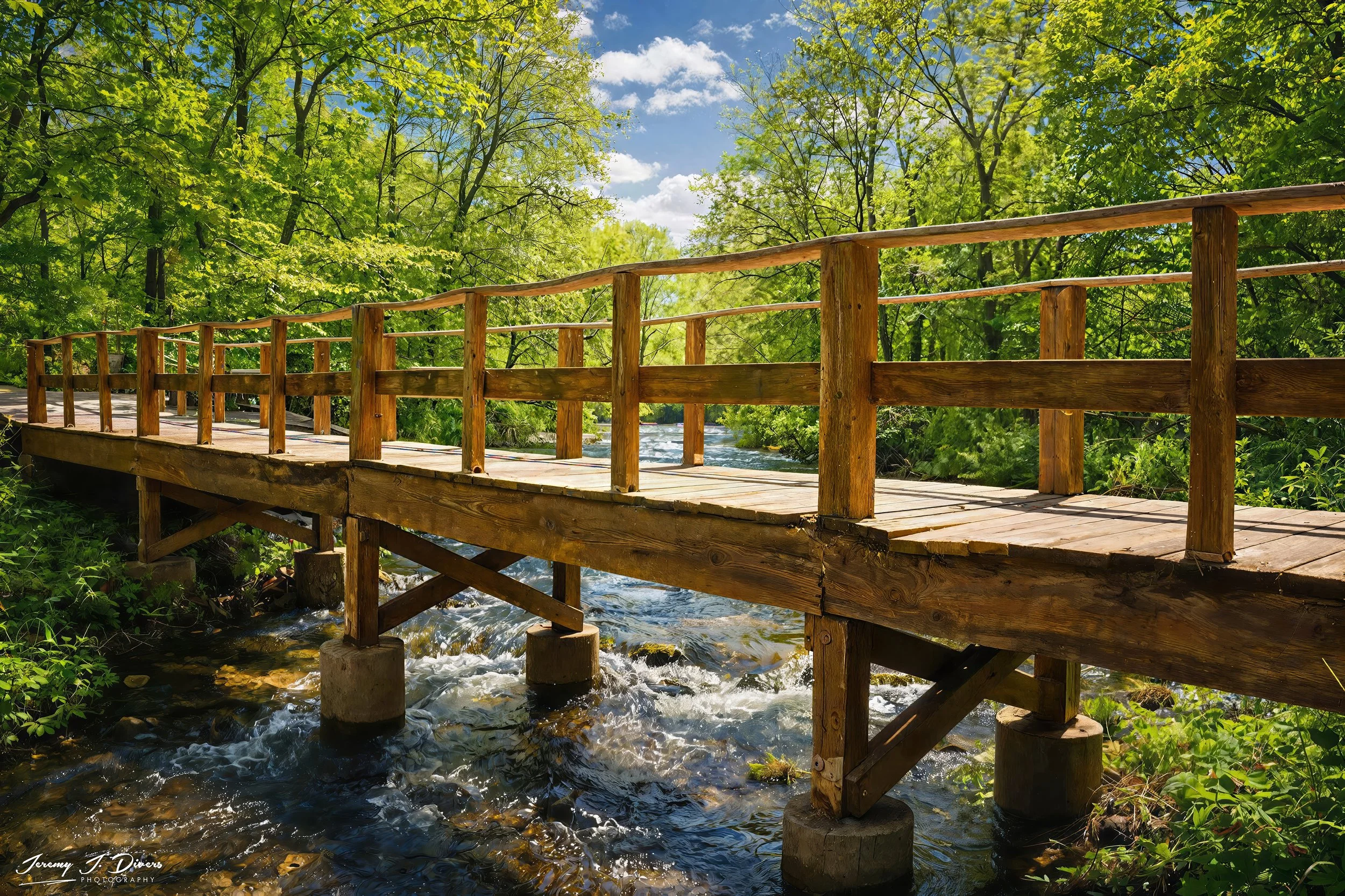"The Old Foot Bridge" Arrow Rock, Missouri