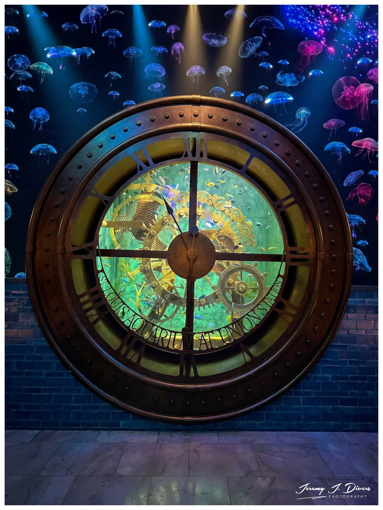 "Steam Punk Aquarium Clock" St. Louis Aquarium, St. Louis, Missouri